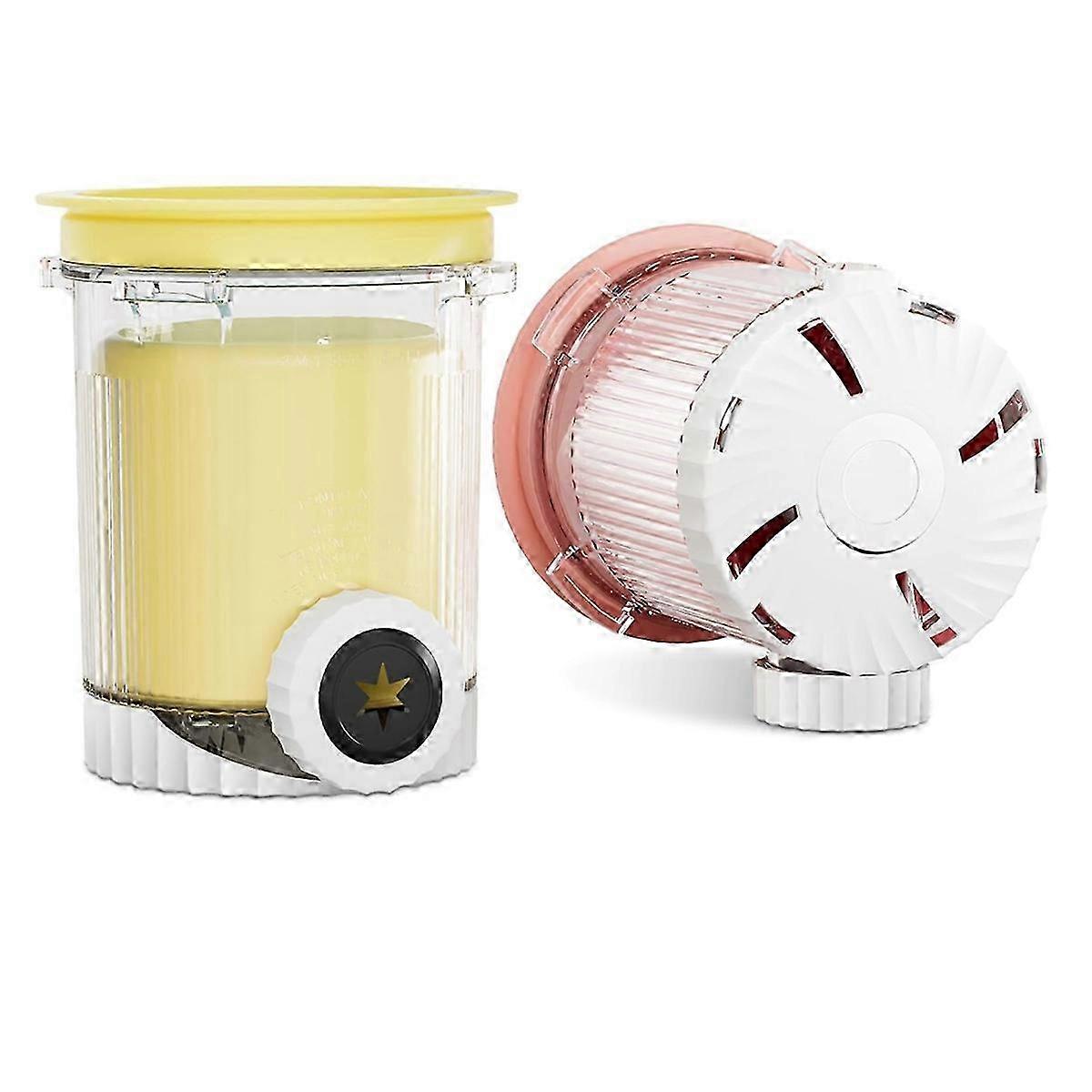 2 Pack Replacement Creami Pints and Lids for Swirl NC700