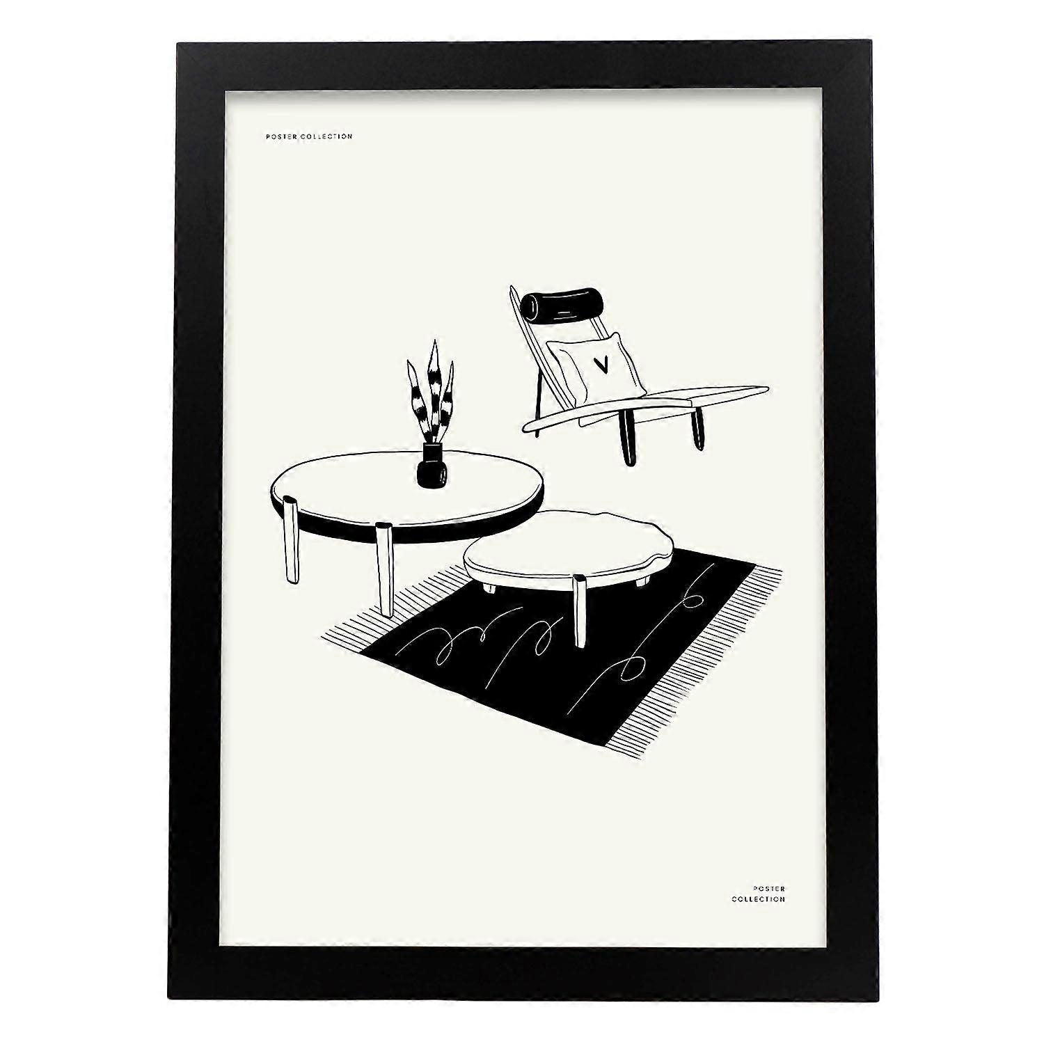 Affiche d’intérieur simple