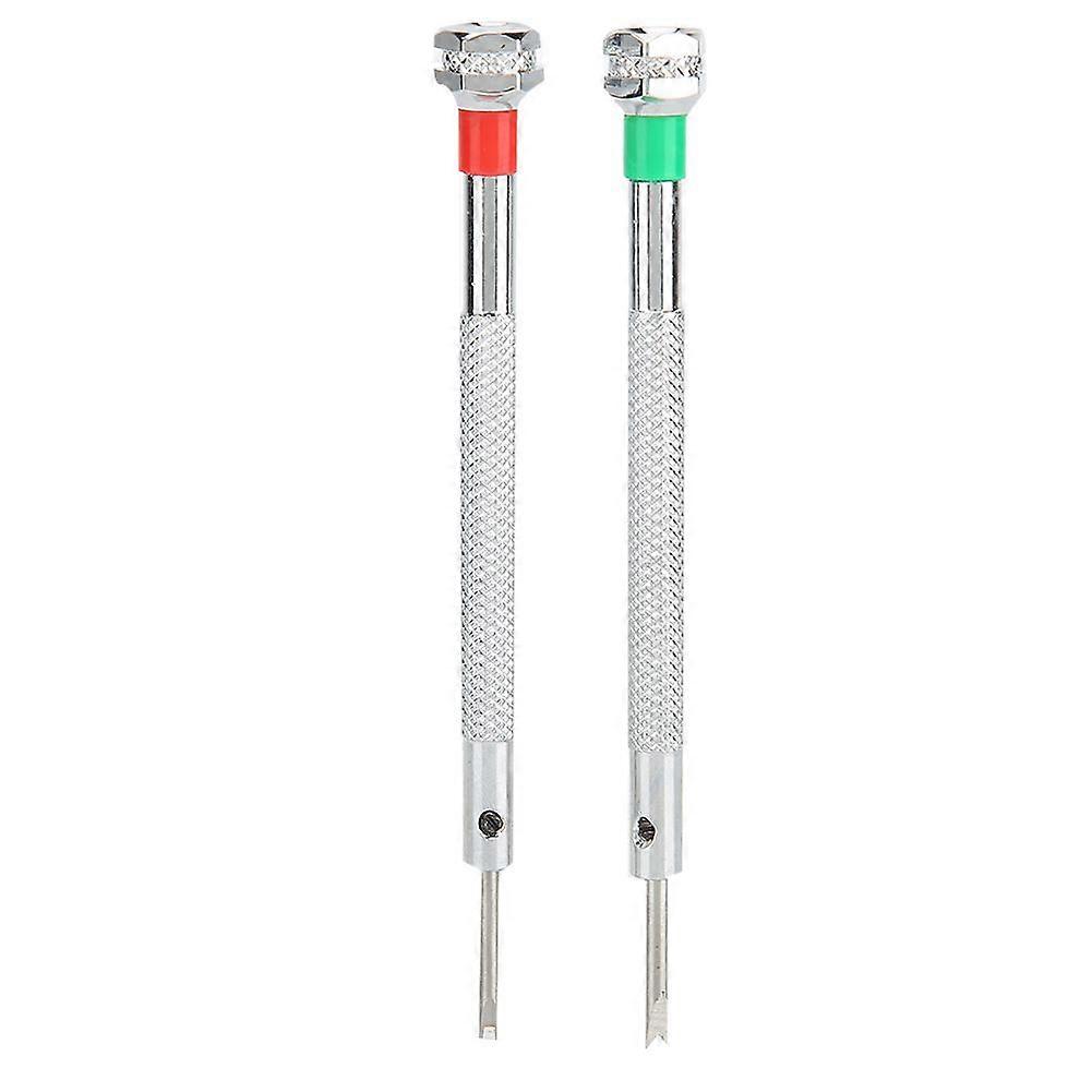 2pcs Watch Screwdriver U Type Watch Repairing Tool Accessory (Single Head 2.0mm +2.5mm)