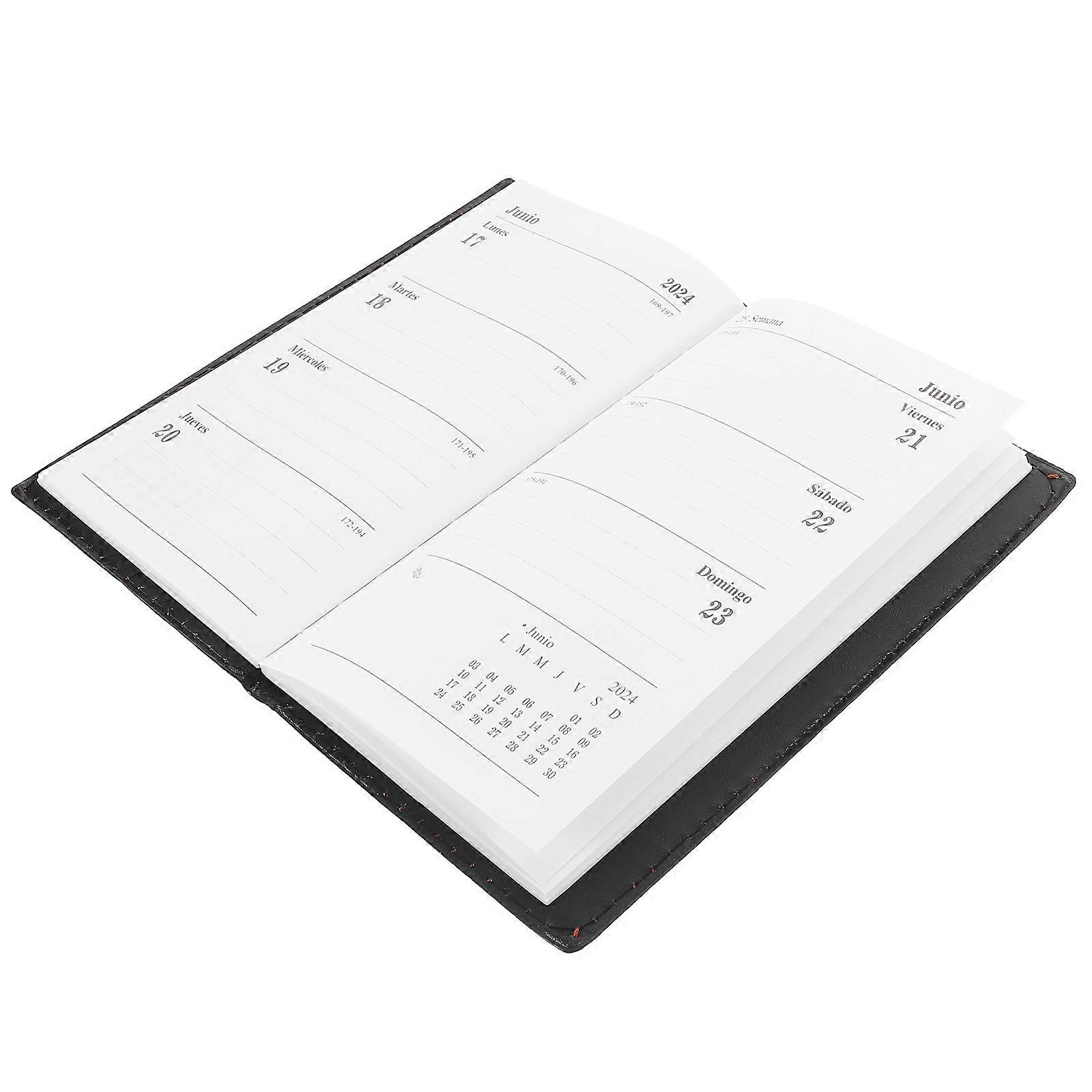 Schedule Planner Date Planner for Writing 2Pcs Efficient Plan Pads 2024