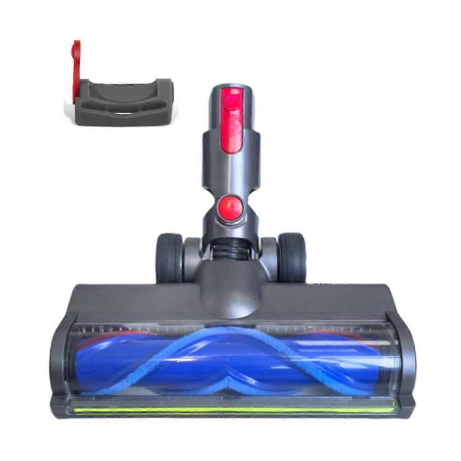 For V8 V10 V11 V15 Vacuum Attachments with Green LED Lights for Hardwood Floor V Shape Bristle Rolle