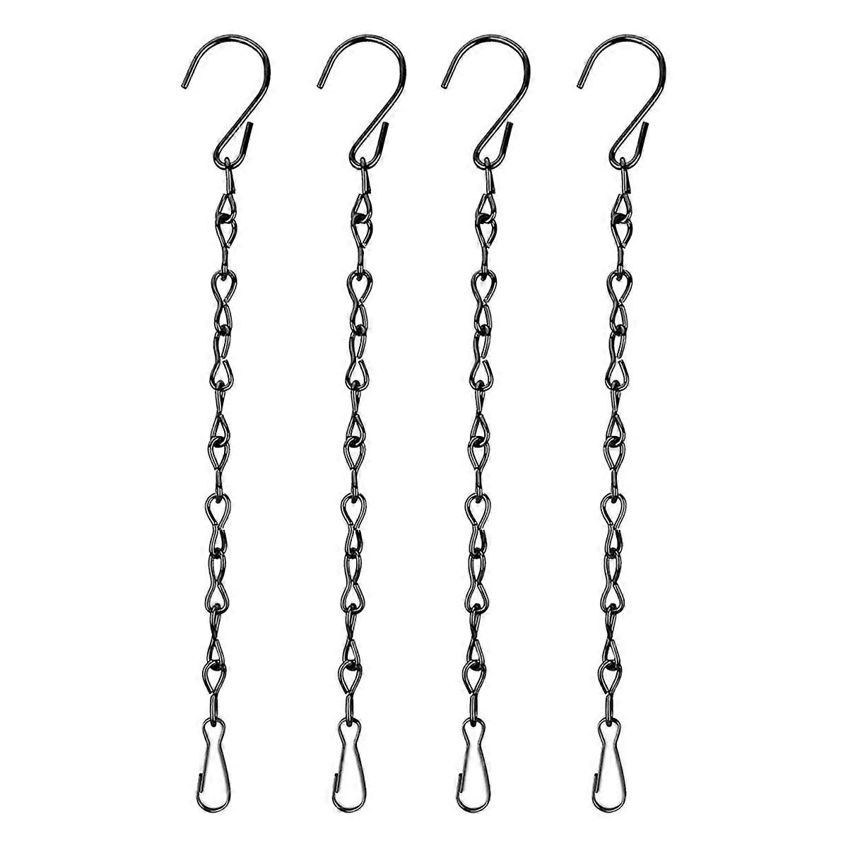 Hanging Plant Chain, Black Chain for Hanging Bird Feeders