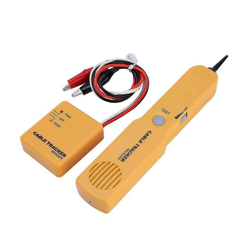 Portable RJ11 Network Cable Tester Toner Wire Tracker Tone Line Finder Detector Networking Tool