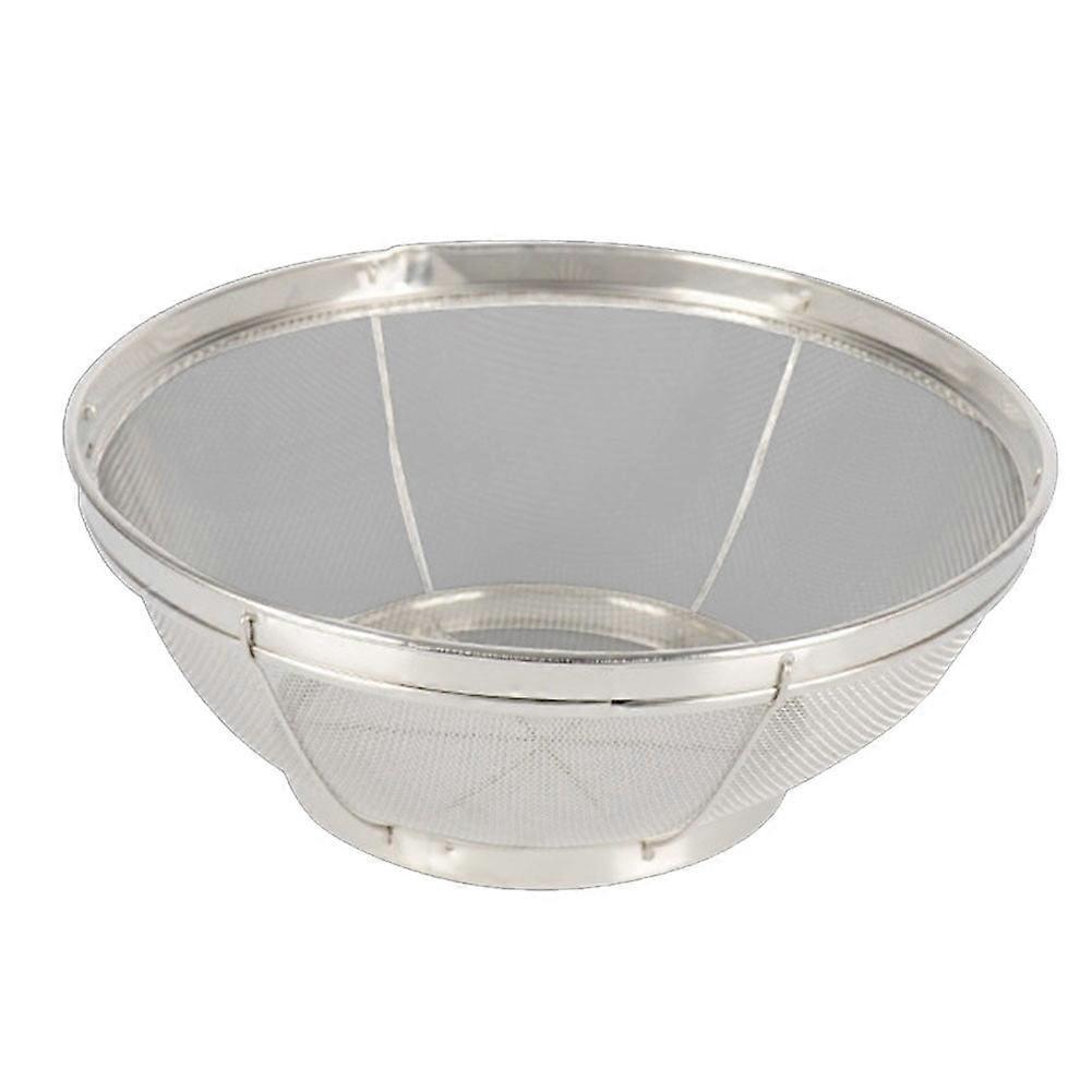 Large Fine Mesh Pasta Strainer, Metal Colander for Rice, Quinoa, Yogurt