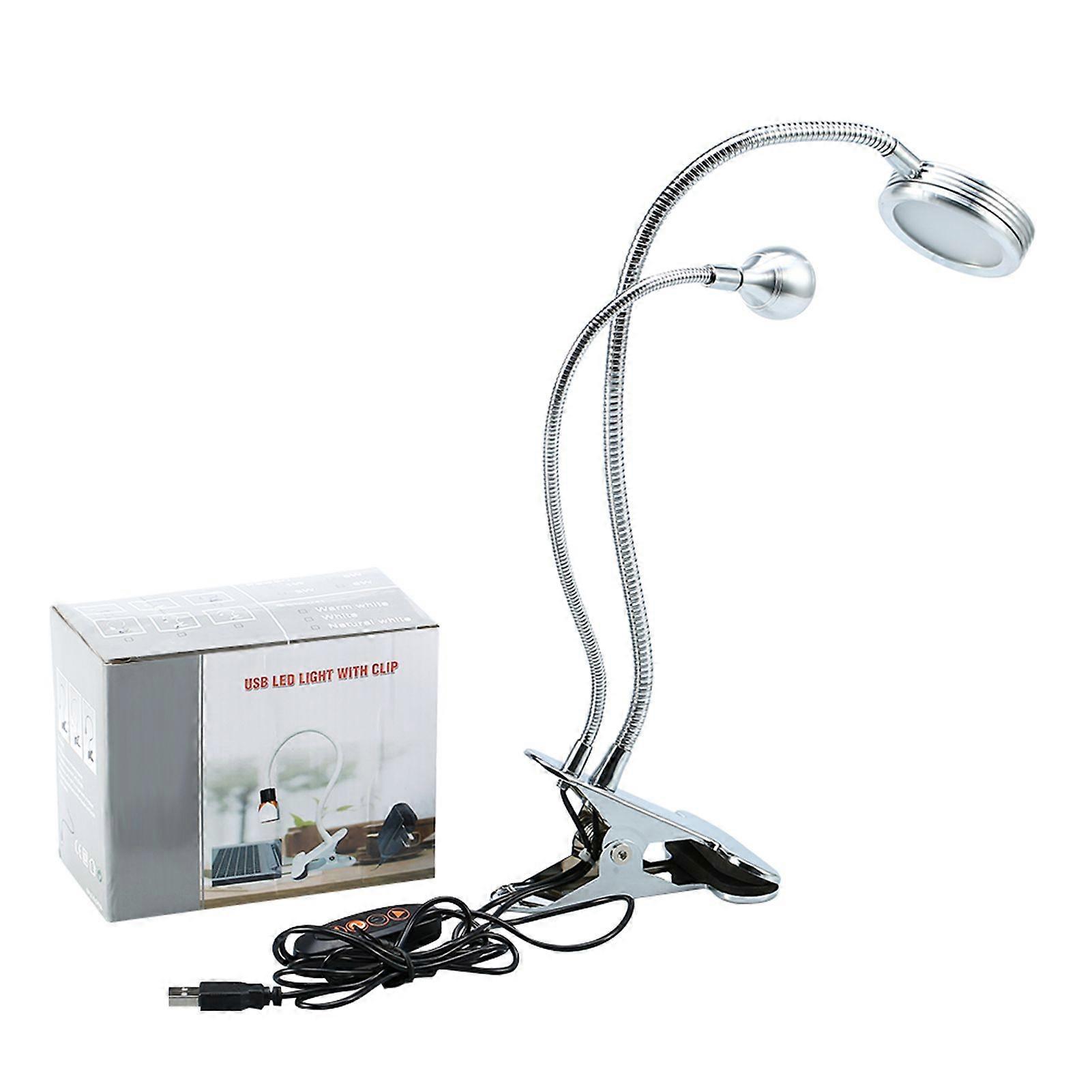 2in1 Portable USB Makeup Tattoo Permanent LED Lamp Adjustable Eyelash manicure Light