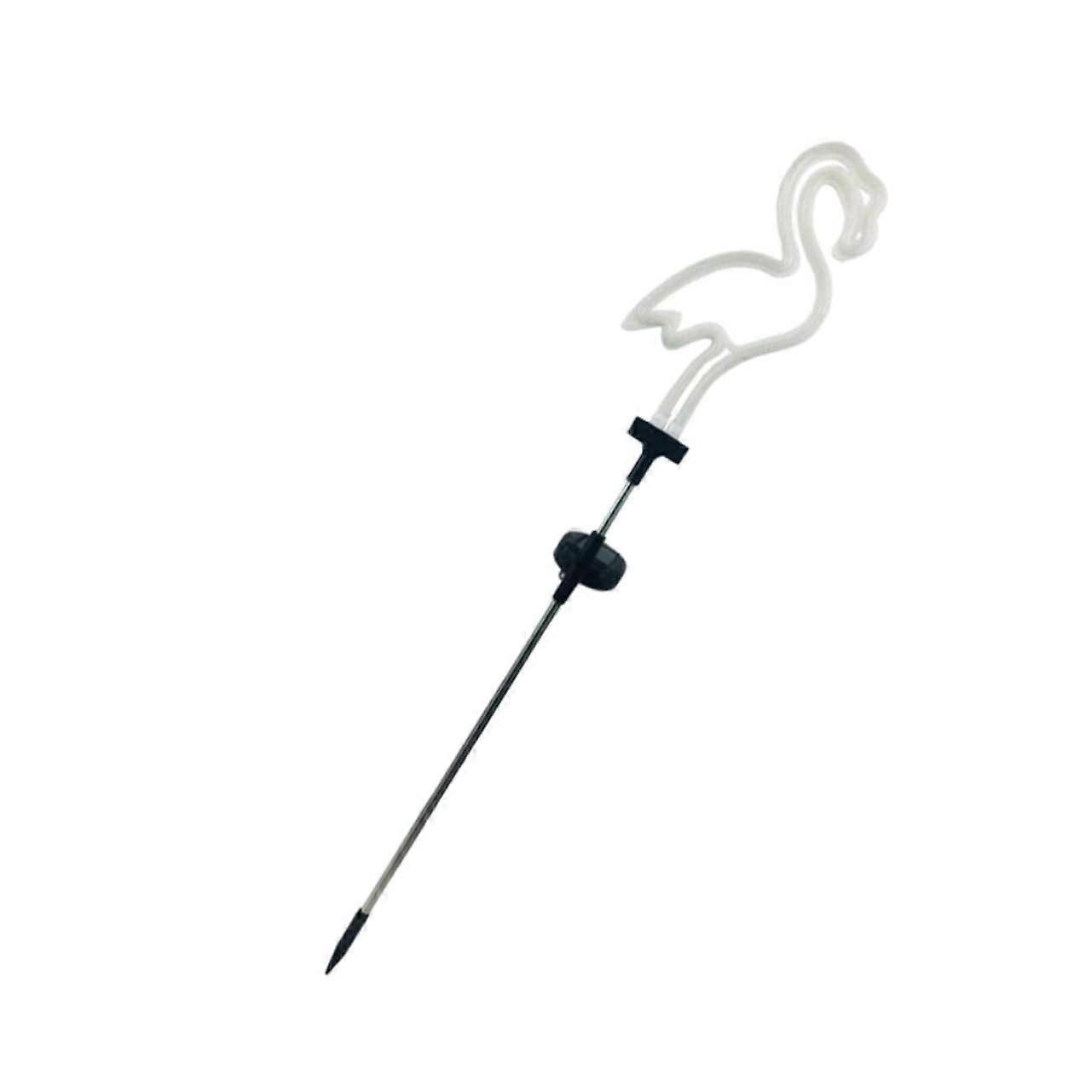 Solar Powered Flamingo Stake Light LED Garden Pathway Light Outdoor Decor With Auto Night Sensor