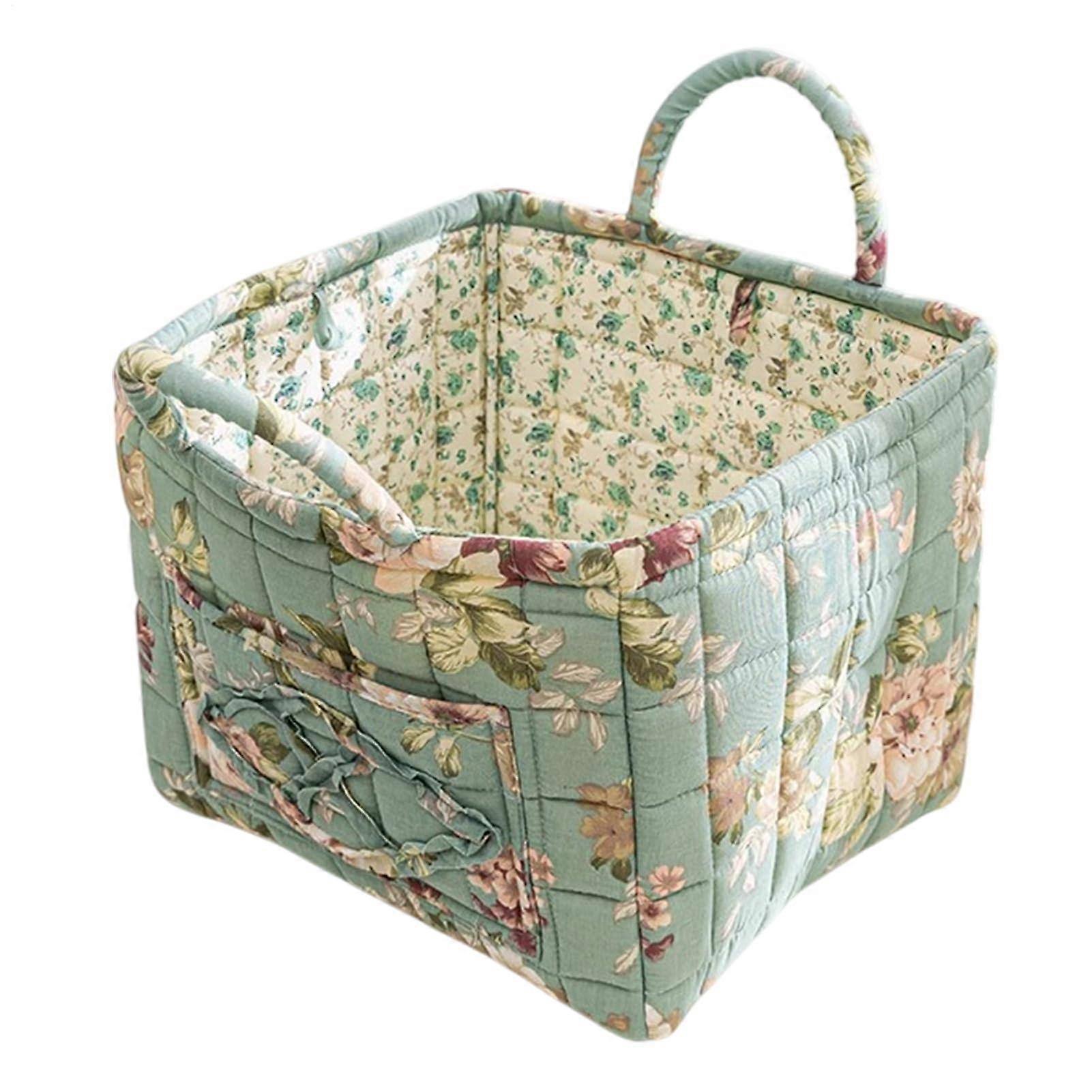Fabric Baskets For Storage Large Capacity Boho Closet Organizer Baskets SpaceSaving Folding Laundry Hamper With Handle