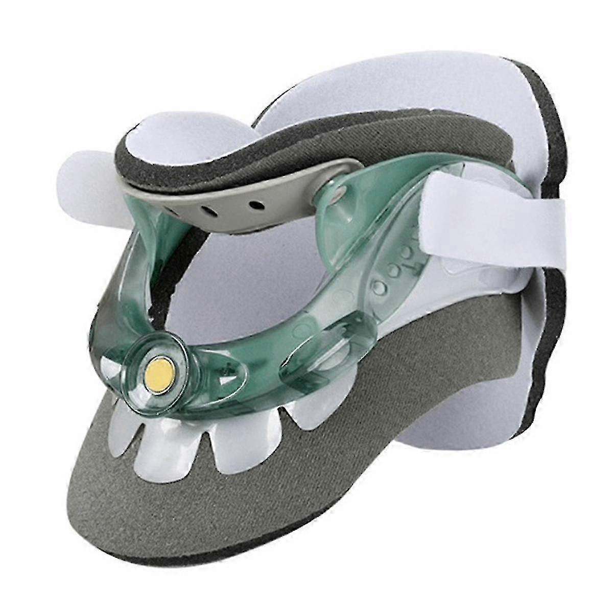 Cervical Traction Device for Neck Pain Relief with Adjustable Support for Spine Correction and Cervical Collar Stabilization