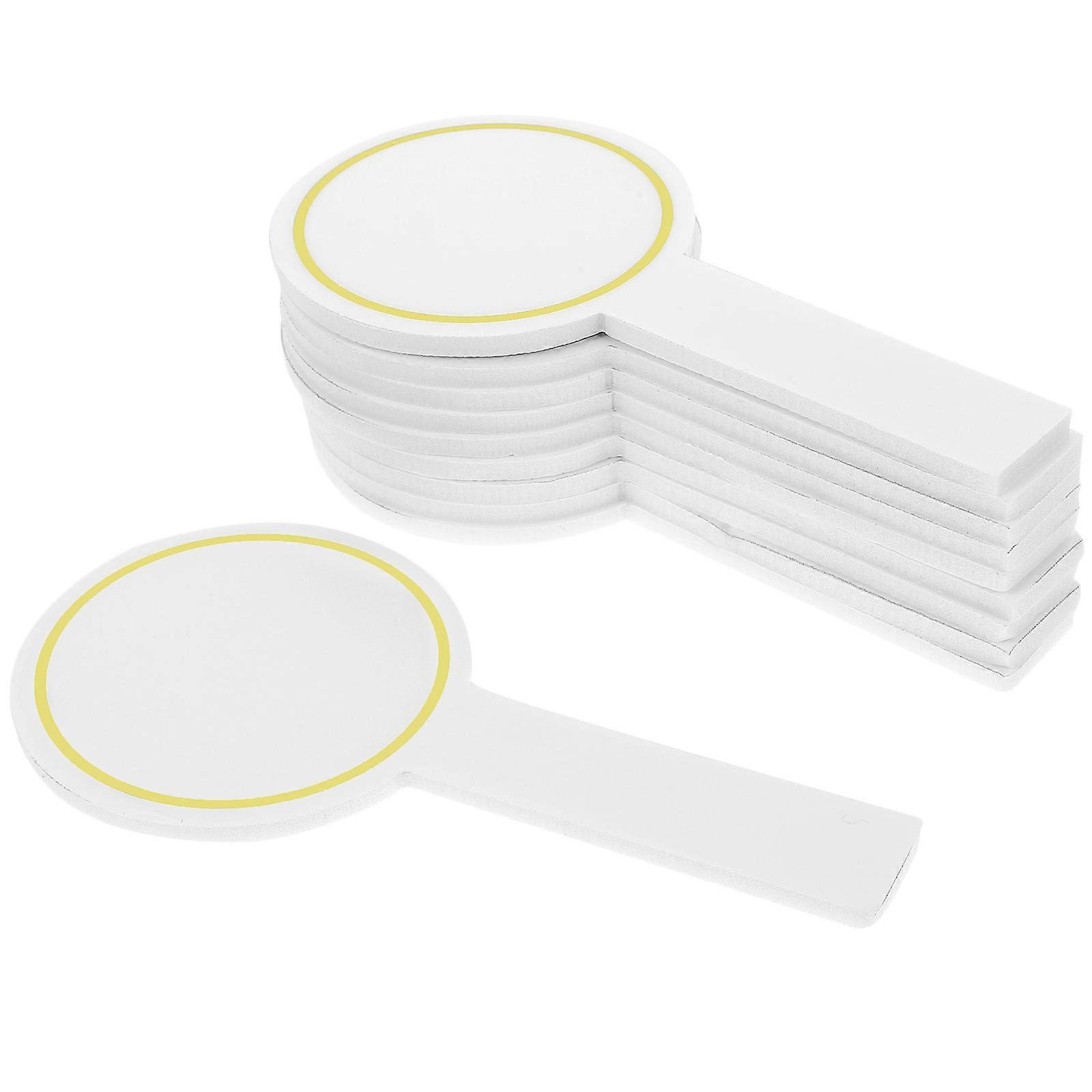 Rectangular Handheld Whiteboards Writing Referees 20.00X10.00X0.50CM Multipurpose Foam 24Pcs