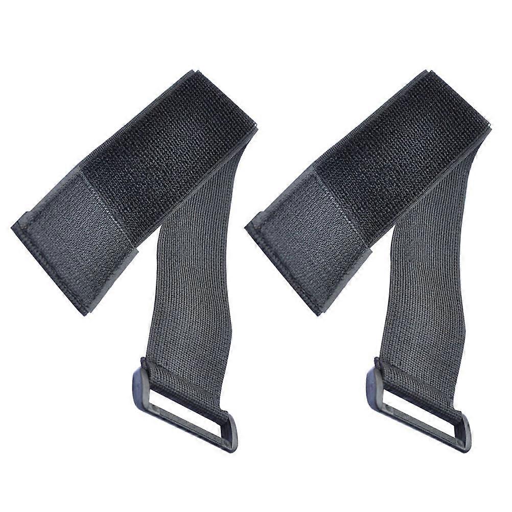 Black Elastic Bundling Belt for Game Use 4Pcs Polyester Tie Ropes