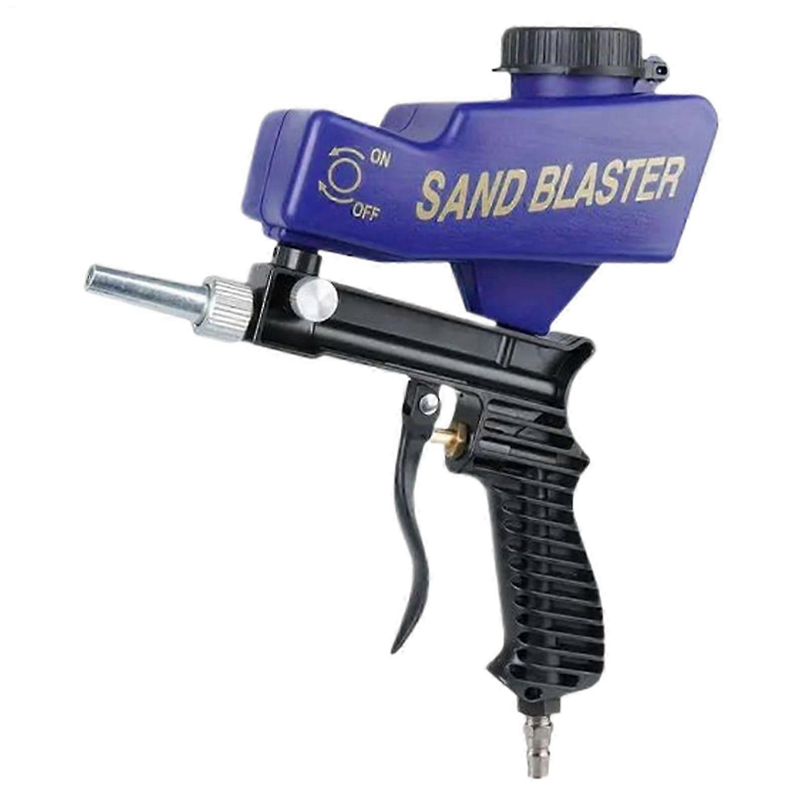 Sandblasting Kit Portable Eccentric Sander, Handheld Sandblaster Rust Remover 2025
