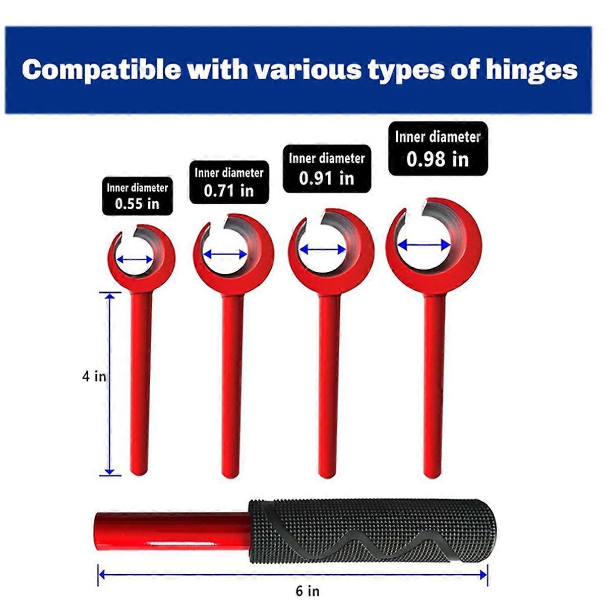 Wrench Set Upgrade Hinge Adjustment Heavy-Duty Door Hinge Adjustment Tool