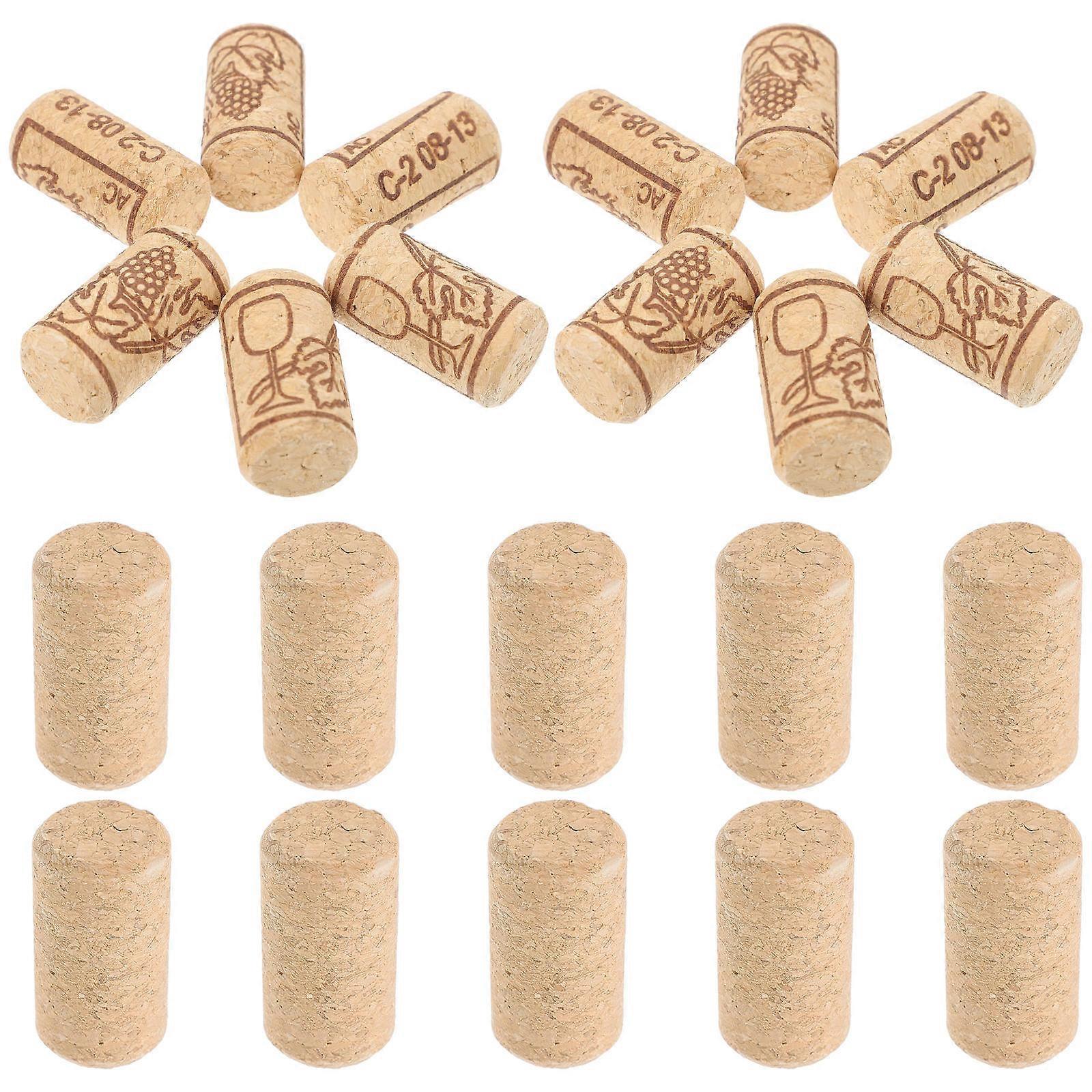 Wooden for Tight Seal 40Pcs for Bottles