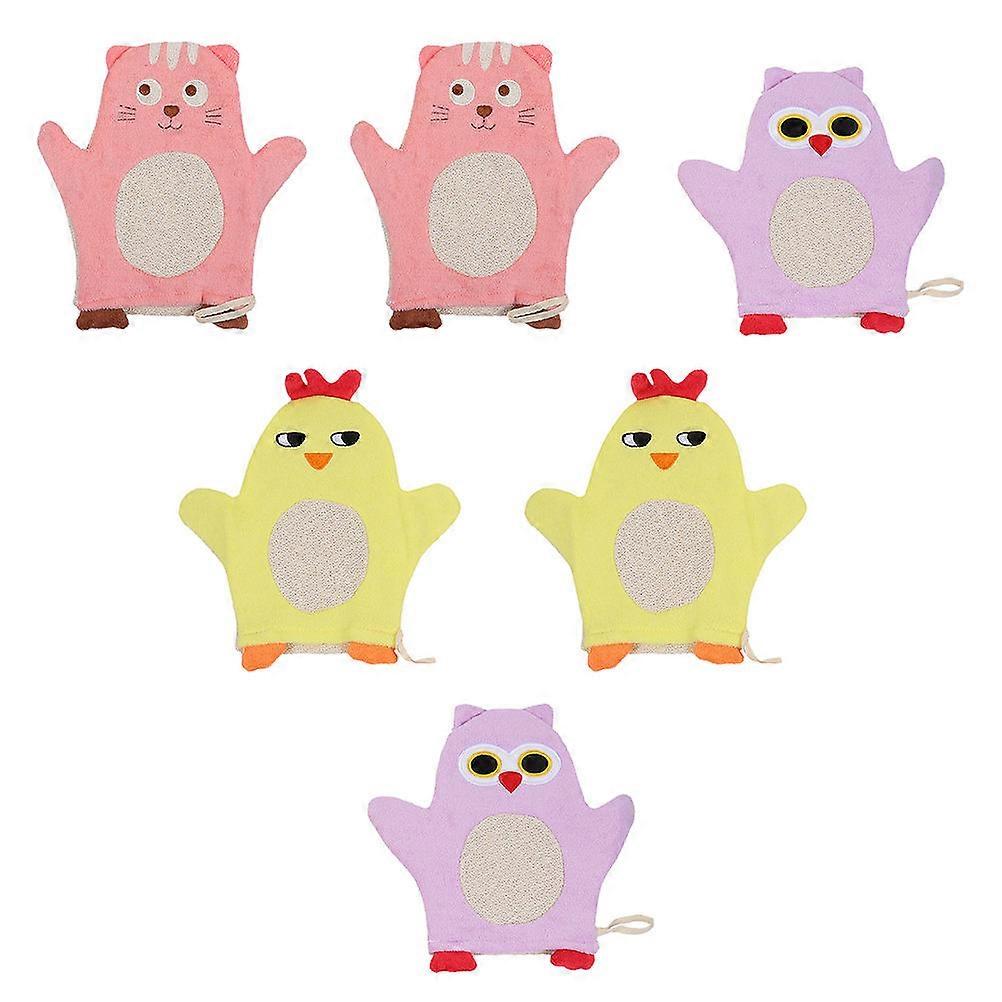 Baby Bath Mitts Scrubber for Bath Use 24Pcs Assorted Towels