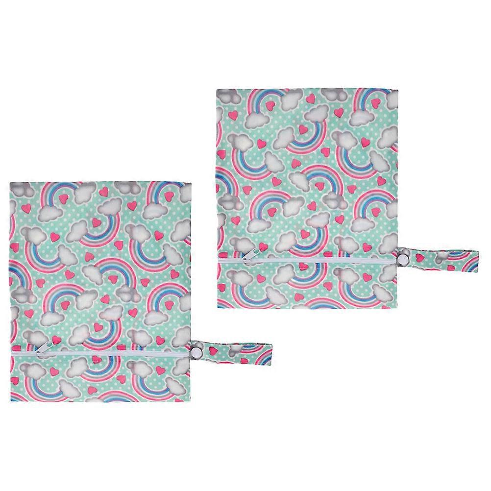 Diaper Hanging Bag Infant Storage Pouch for 6Pcs Essentials