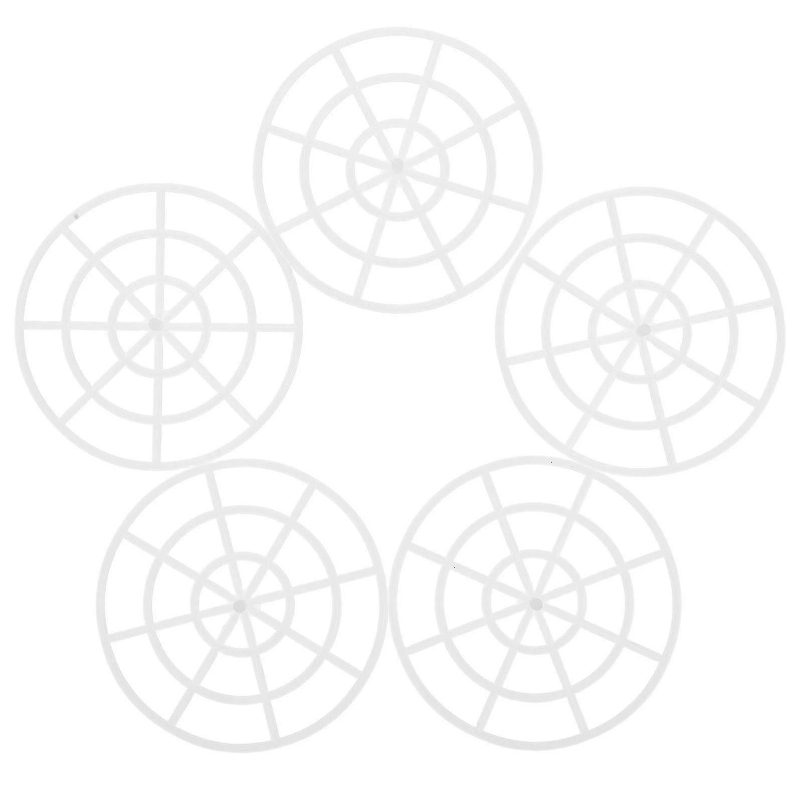 10pcs Plastic Mesh Pickle Press Weights for Fermentation, Pickle Jar Weights for Vegetable Canning Supplies