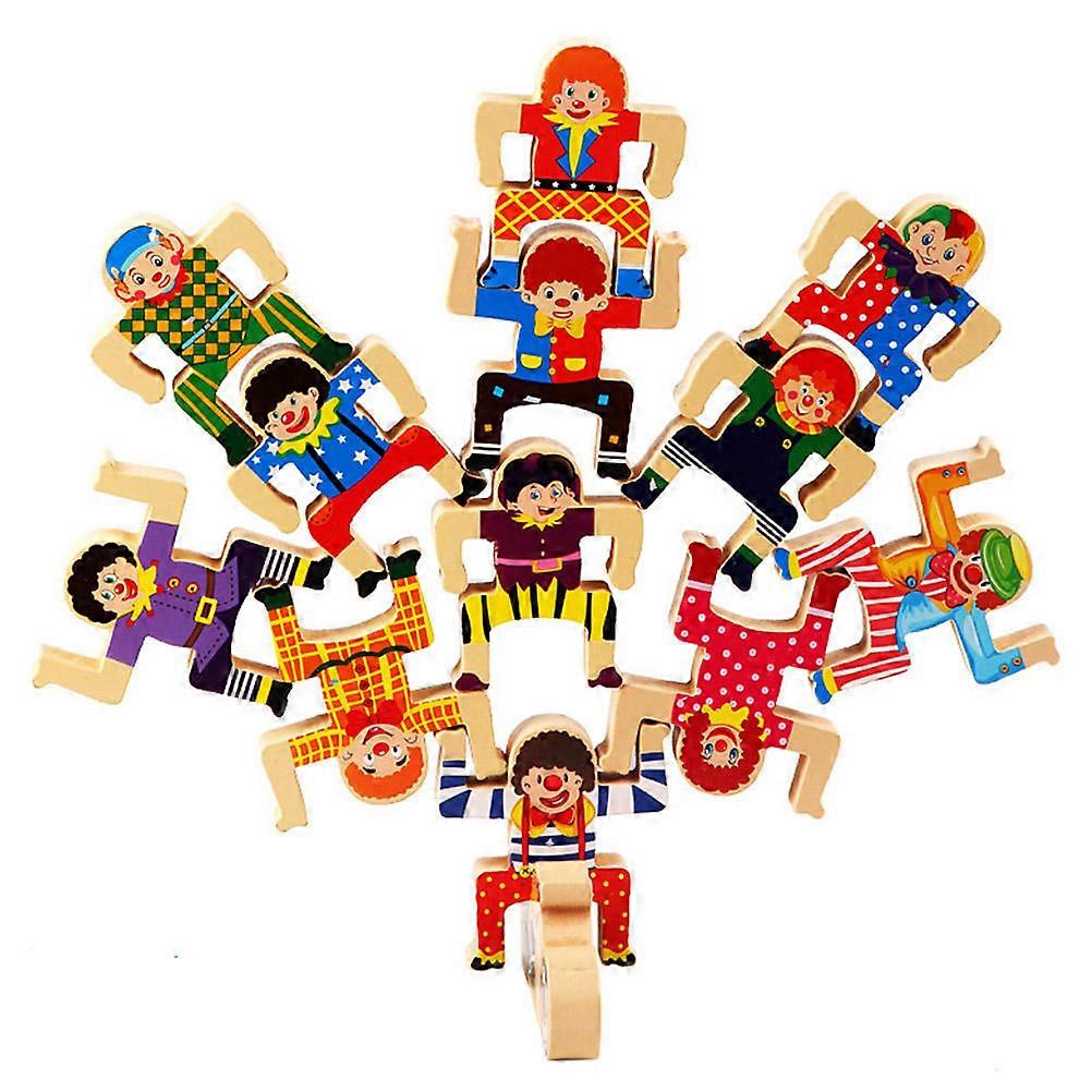 Balance Game Toy Wooden Blocks for Kids 1Set Durable Educational Set