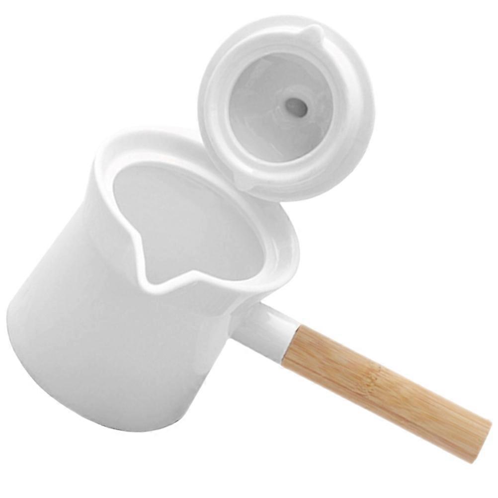 Home Teapot White Multi-Use Ceramic Pot for Tea Pot for Home