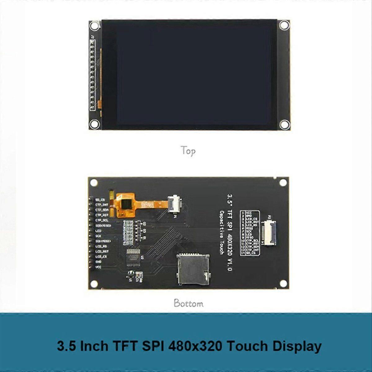 3.5 Inch IPS LCD Module TFT SPI Capacitive Touchscreen Display