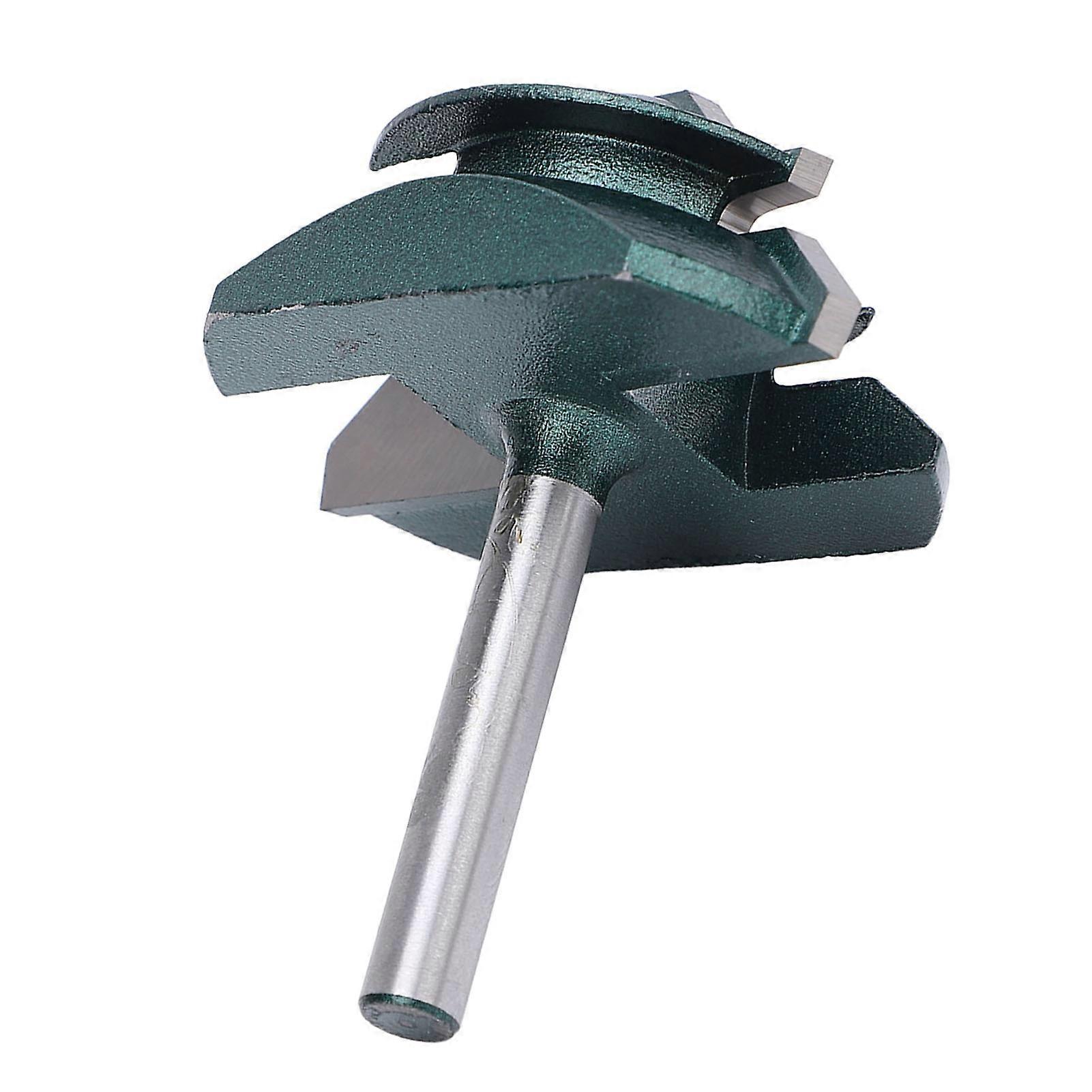 6mm Shank 2in Blade 45° Lock Miter Router Bit for Woodworking