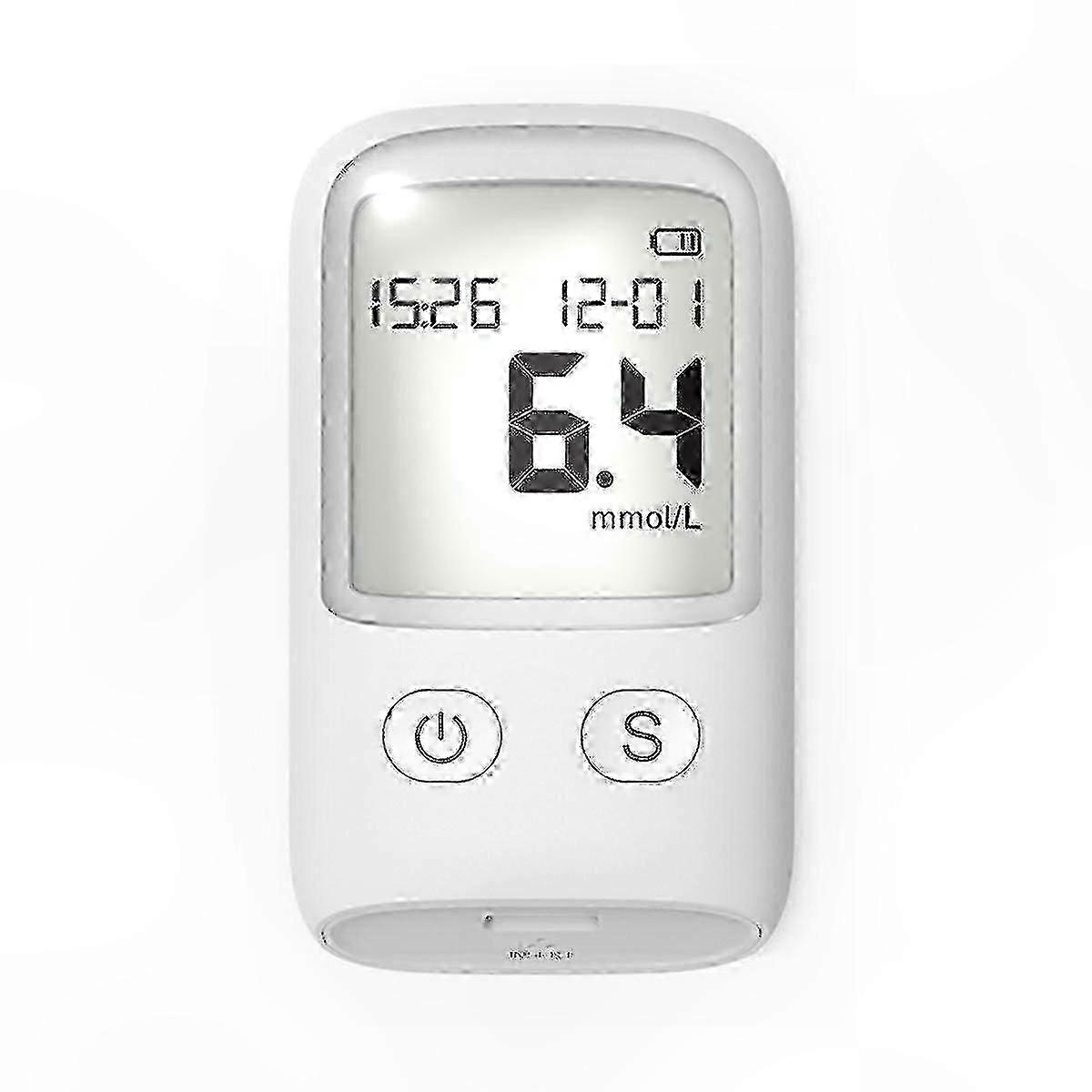 Accurate Hemoglobin Meter & Blood Sugar Test Kit with 50 Strips & Needles for Glucose Monitoring