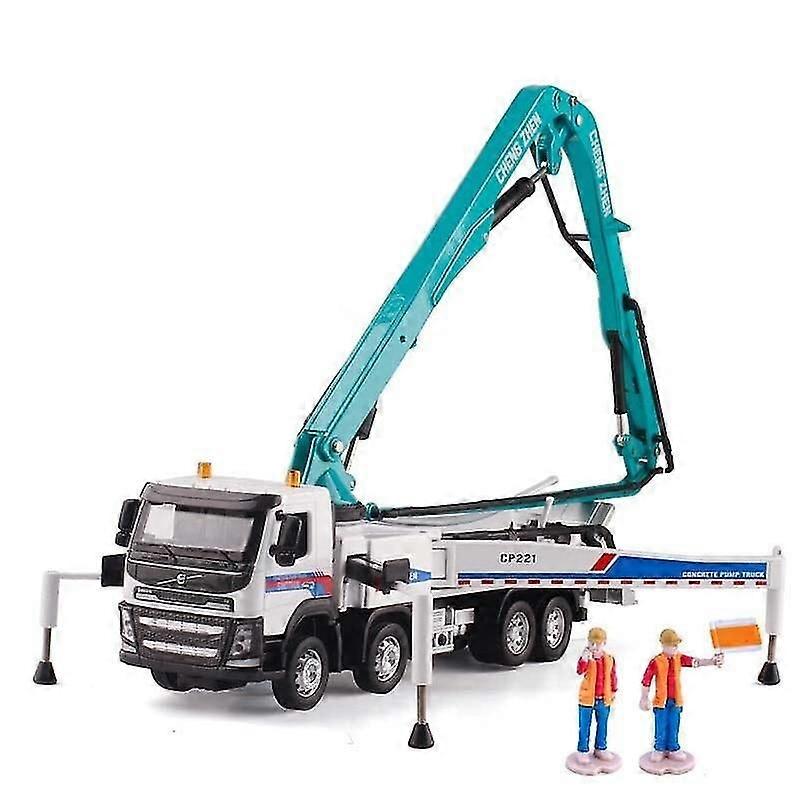 1/50 Simulation Mechanical Concrete Pump Truck