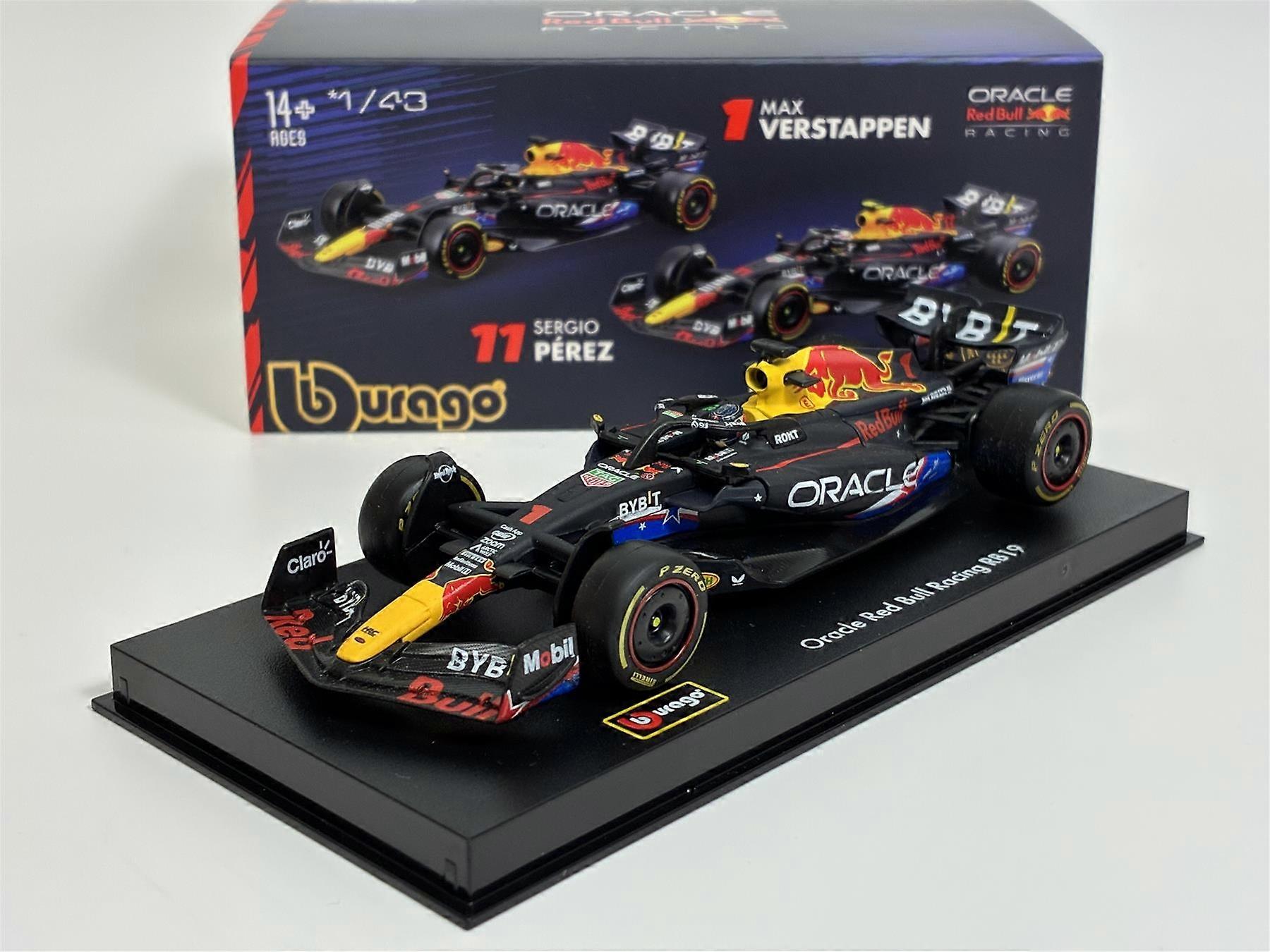 Max Verstappen #1 Red Bull Racing RB19 2023 Constructors Champion 1:43 Bburago 38083VA