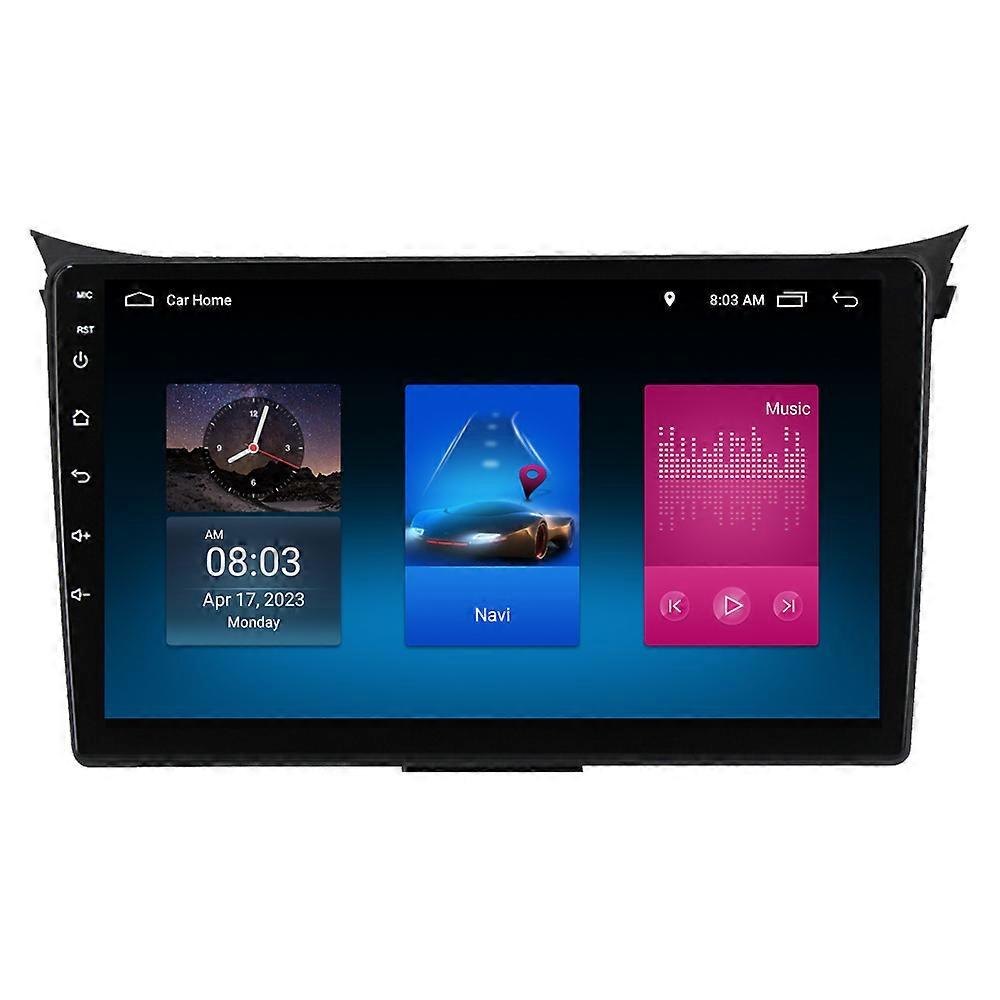 RoverOne Car Stereo Radio Bluetooth CarPlay Android Auto GPS Sat Nav Touch Screen for Hyundai i30 II 2 GD 2011 - 2017