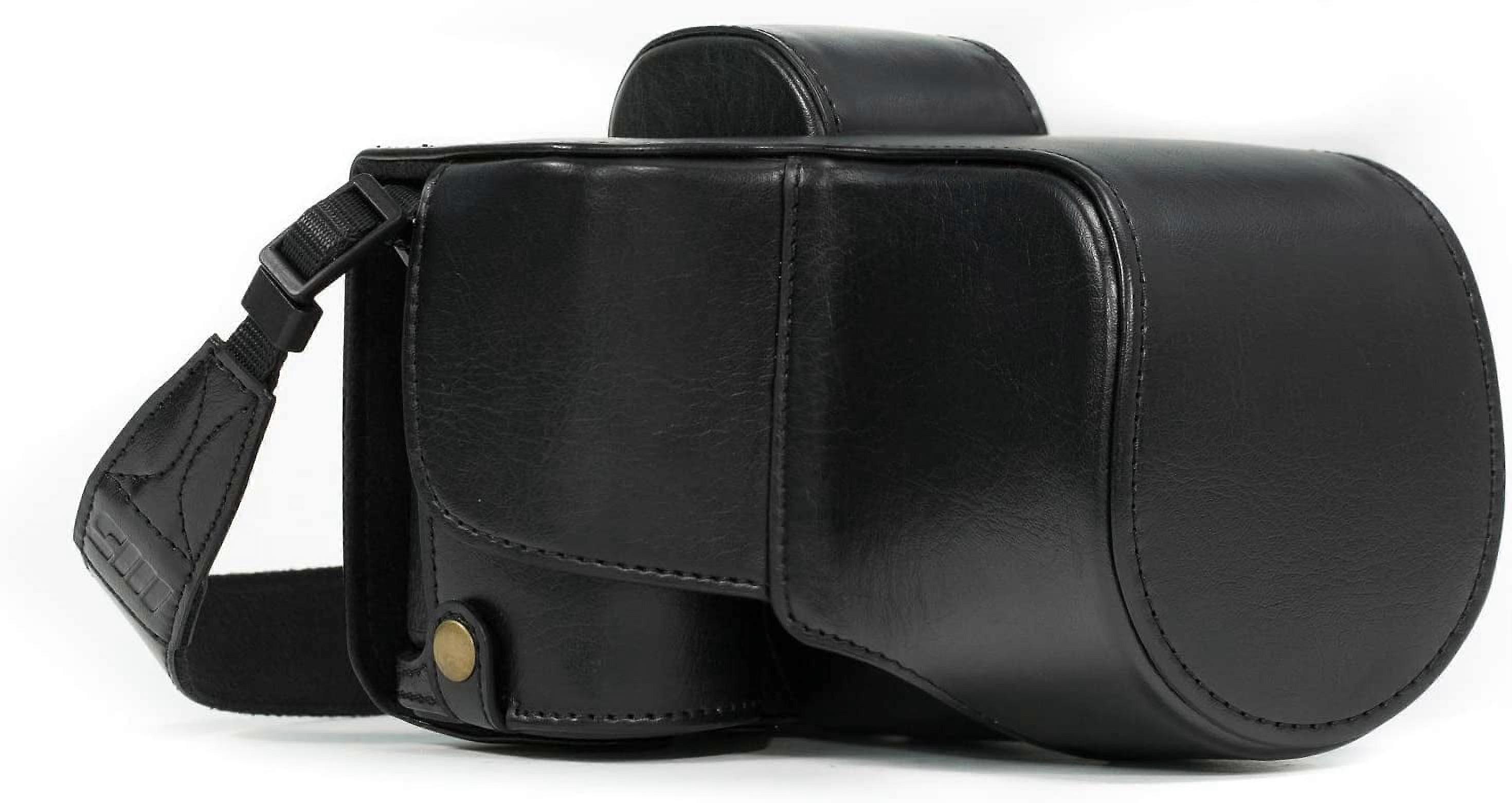 Compatible with Sony Alpha A7S II, A7R II, A7 II (28-70mm) Ever Ready Leather Camera Case and Strap, with y Access -