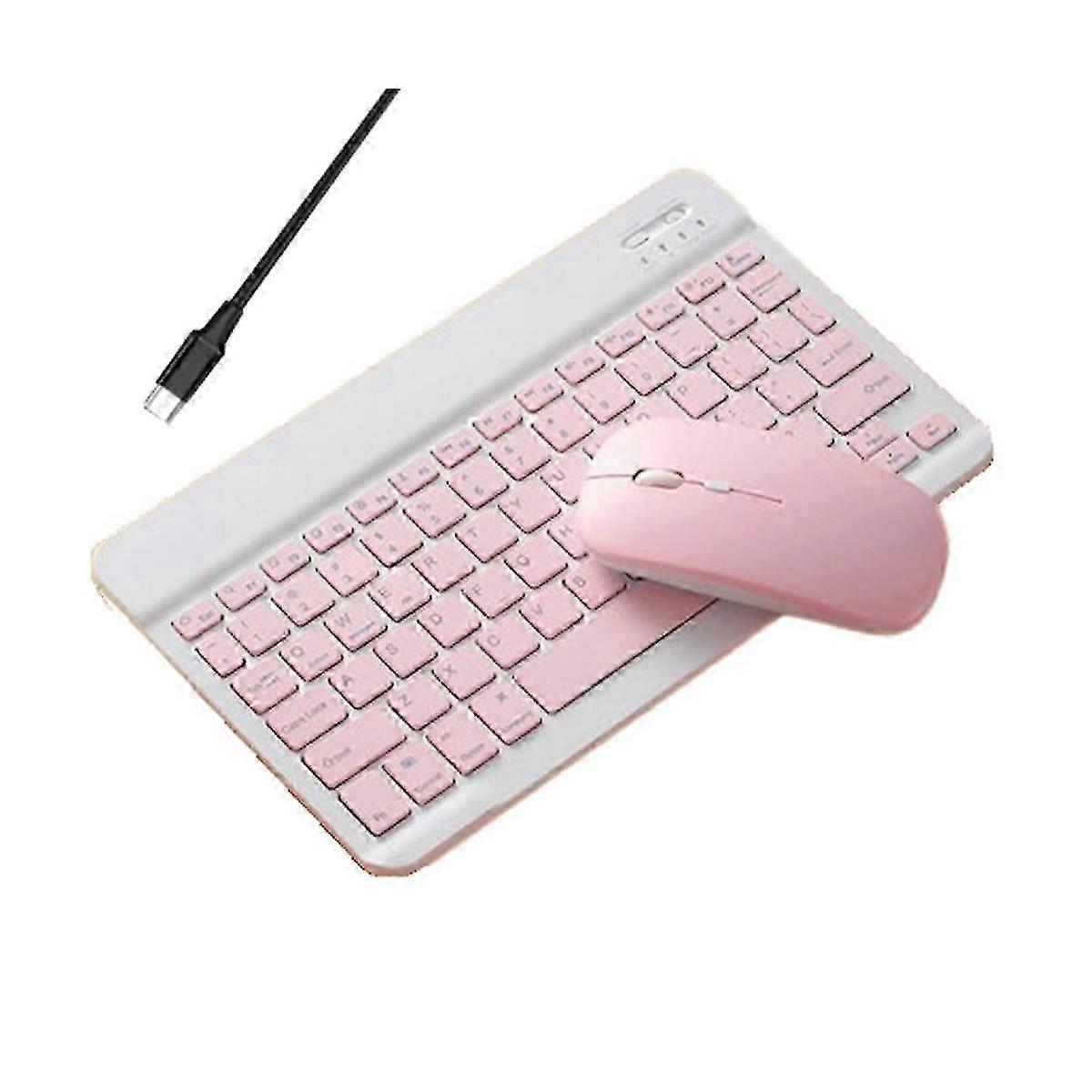 25-26 Mini Wireless Bluetooth Keyboard Phone Tablet Pc Portable Bluetooth Keyboard Mouse For Android B