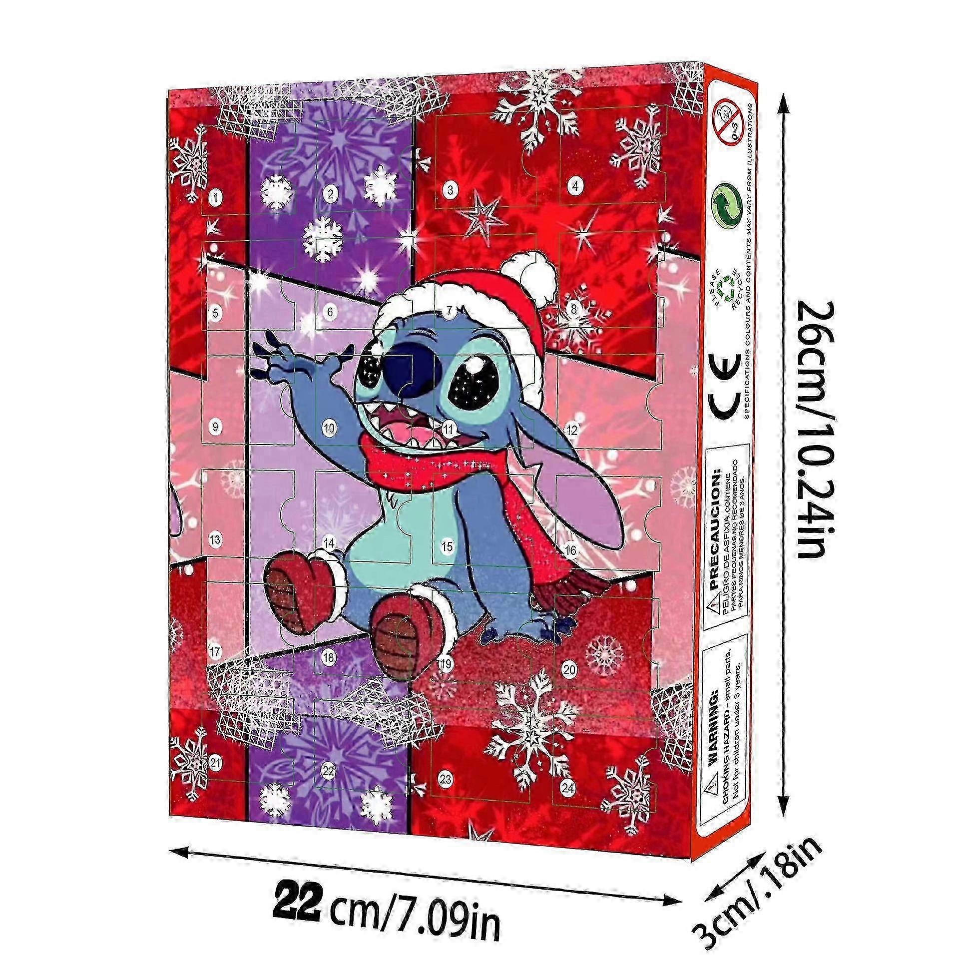 2025 Christmas Advent Calendar Lilo & Stitch Blind Box 24-Day Countdown miao4