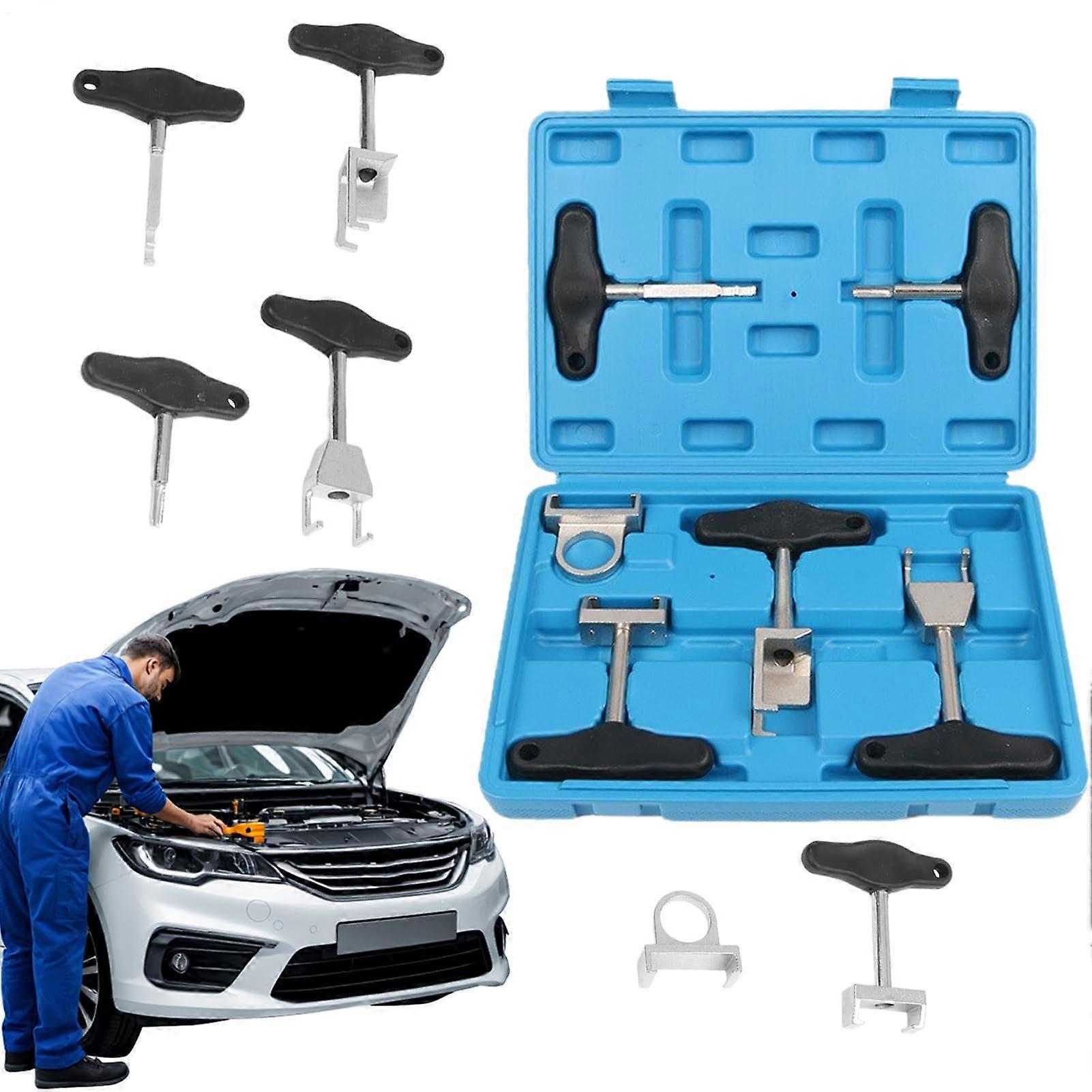 Connector Removal Tool Portable T Shape Extractor Puller For Automotive Workshop Garage Vehicle Motorcycle