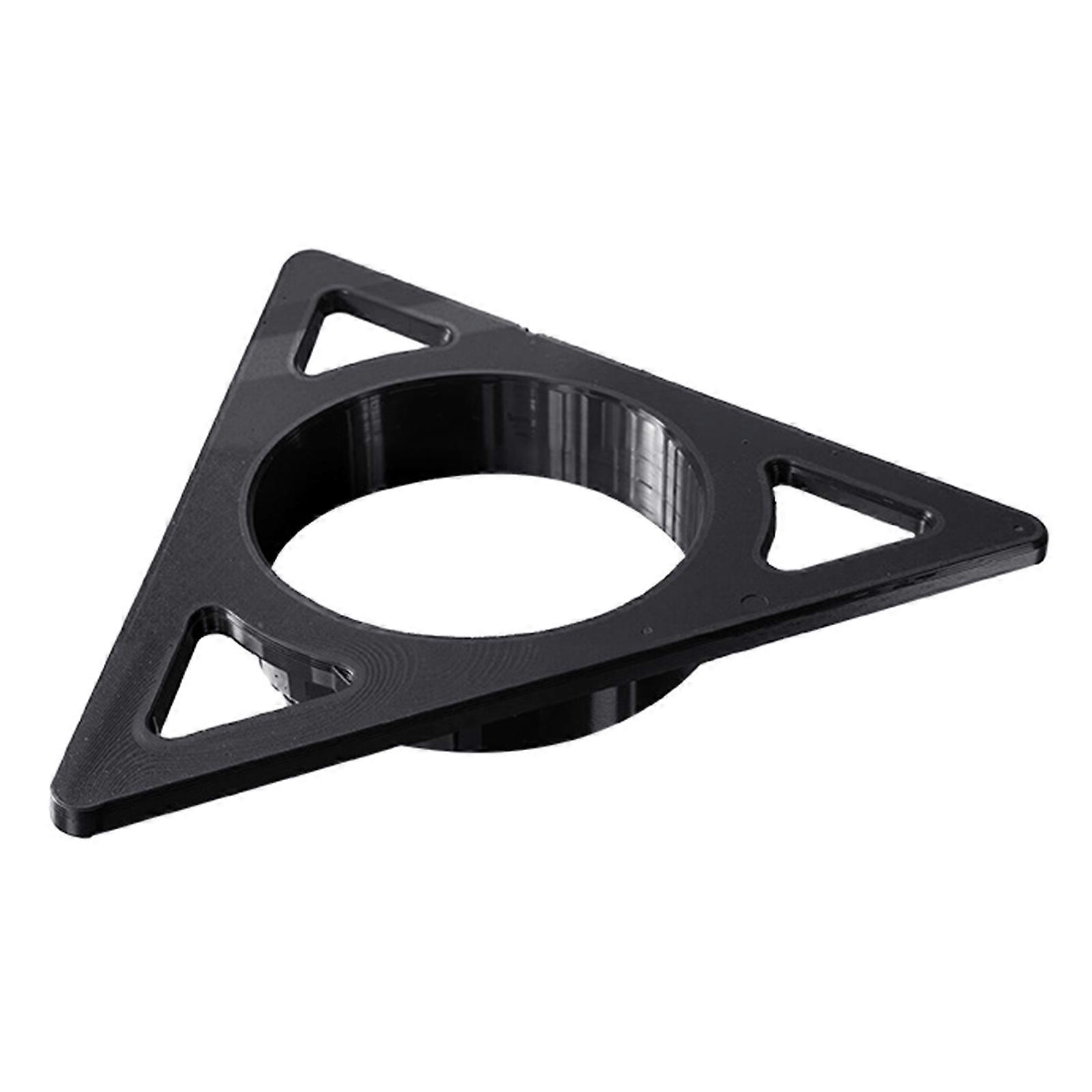 Espresso Machine Holder Triangular Coffee Organizers Plastic Texture Espresso Machine Stand for Hand Brews Enthusiasts Multicolor