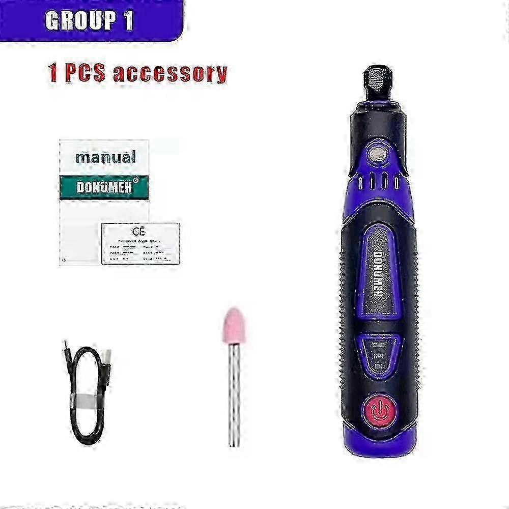 Hobby Craft Mini Drill Grinder Multi Rotary Tool Set Modeling Electric 3-Speeds