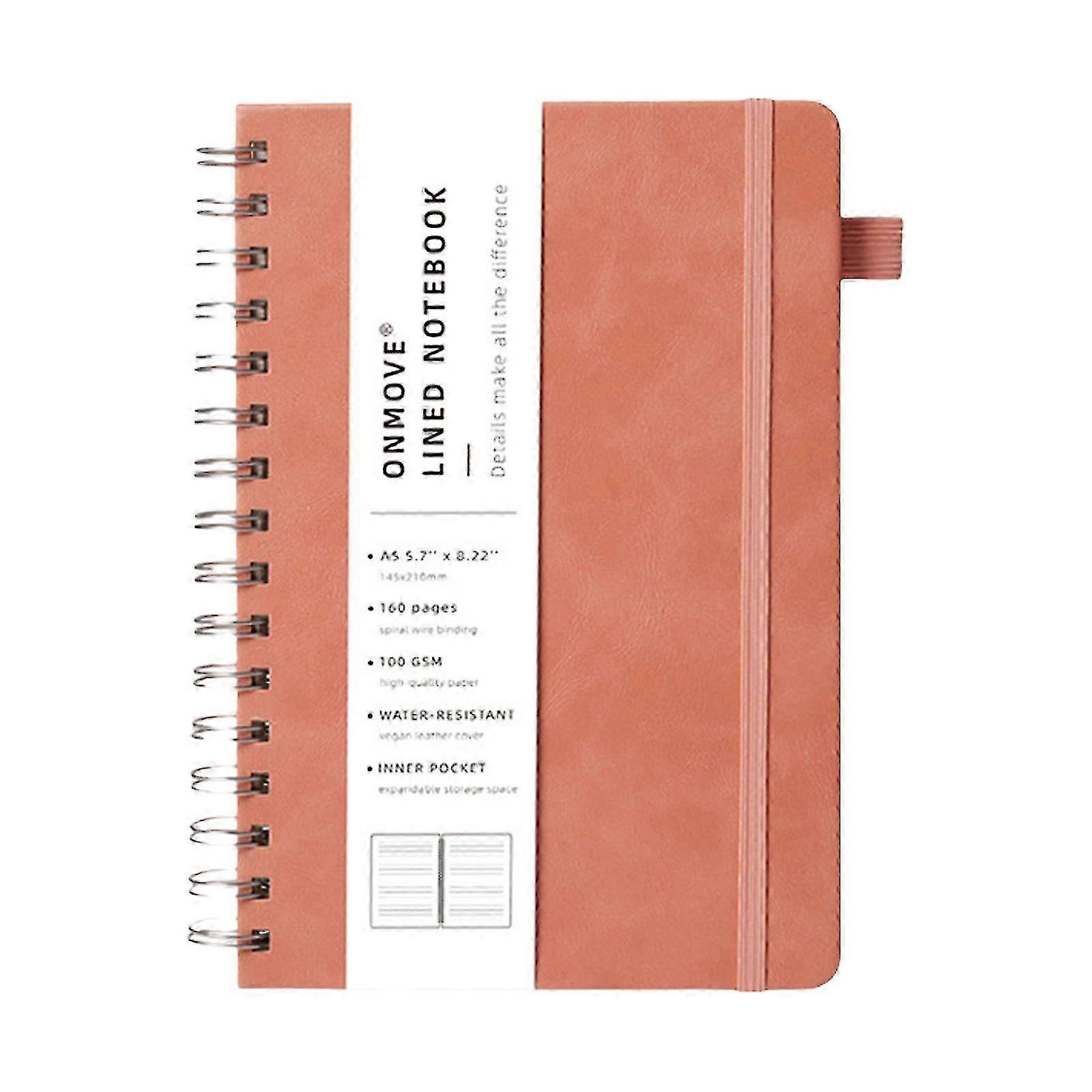 A 5 Spirals Notebook Journal Notebook Stationery Notebooks Travel Notebook Business Notepads Simple Notebook