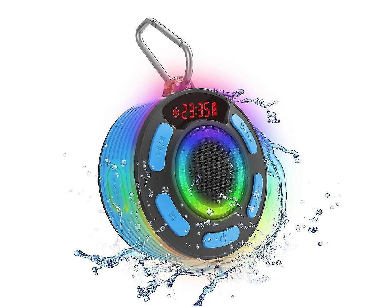 Bluetooth speaker with LED display portable