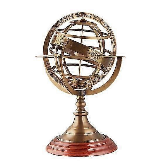 26 cm Nautical Handcraft Brass Armillary Sphere