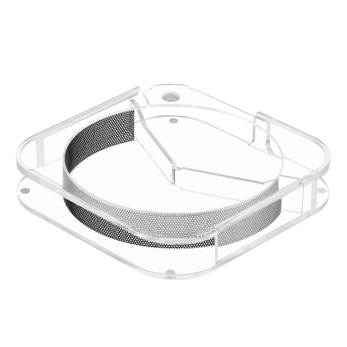 Base de support de bureau en acrylique pour mini 2024 Support de refroidissement à dissipation de chaleur Accessoires Support d’interrupteur poussoir Pratique