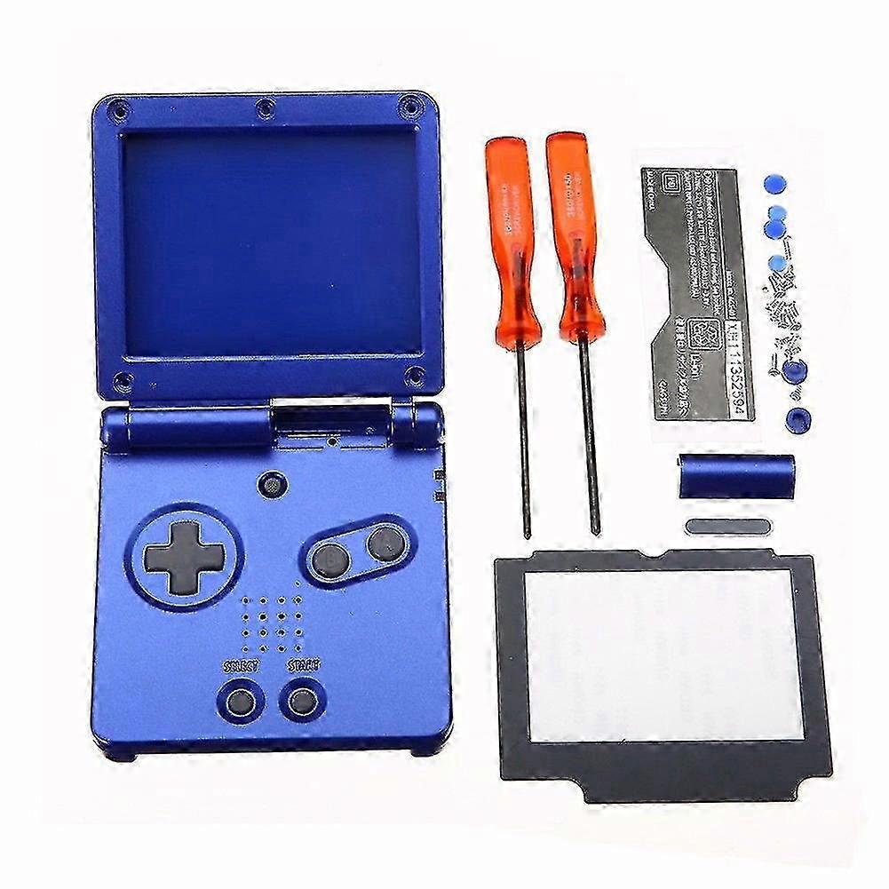 fornnerg Console Housing Shell Case Screen Lens Screwdriver Kits Tool for Nintendo GBA SP z