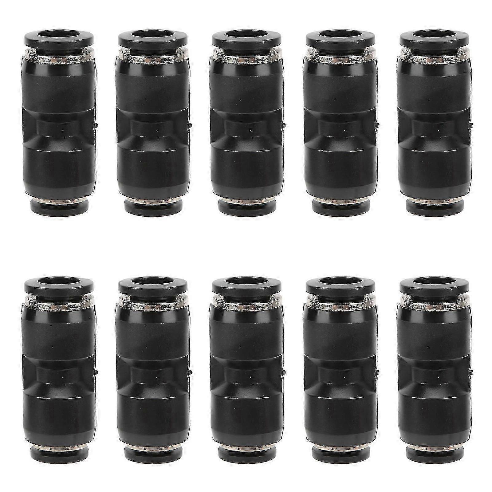 10Pcs Pneumatic Reducer Connector 360 Rotary Tube Fitting for Mechanical ProcessingPU4-4 26s