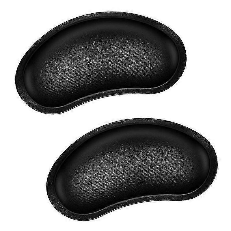 Mouse wrist rest pad with non-slip rubber base