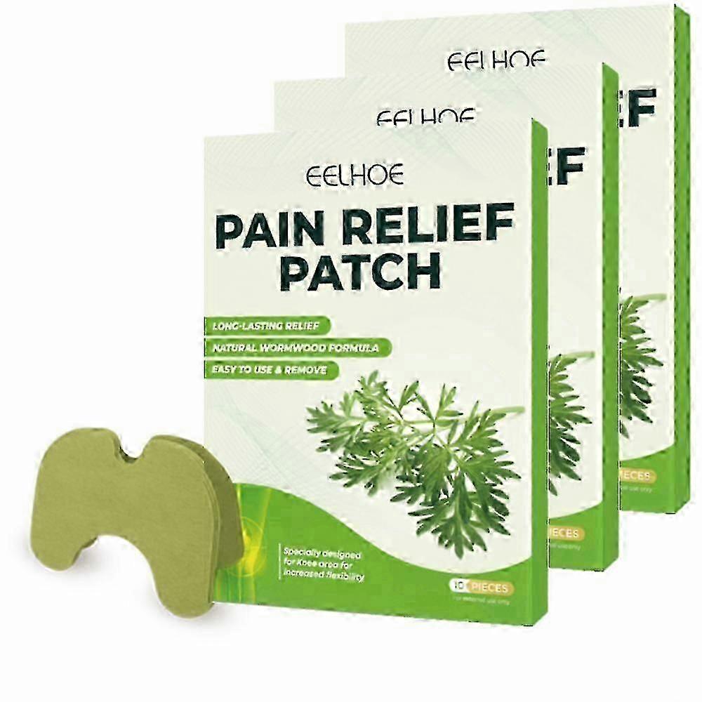 10-50pcs الركبة التصحيح الشيح الركبة ملصقا الجص استخراج مسكن الغضروف تخفيف الألم التصحيح التدفئة الذاتية تخفيف آلام المفاصل