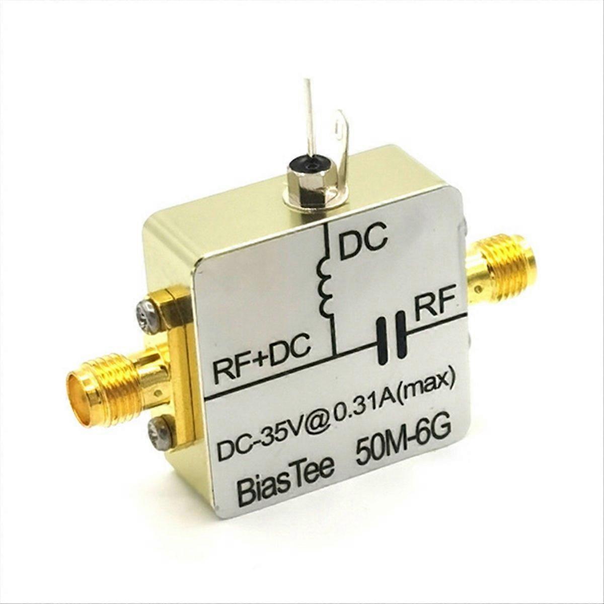50M-6GHz Bias Tee RF Feed Biaser Coaxial Feed BiasTee Box