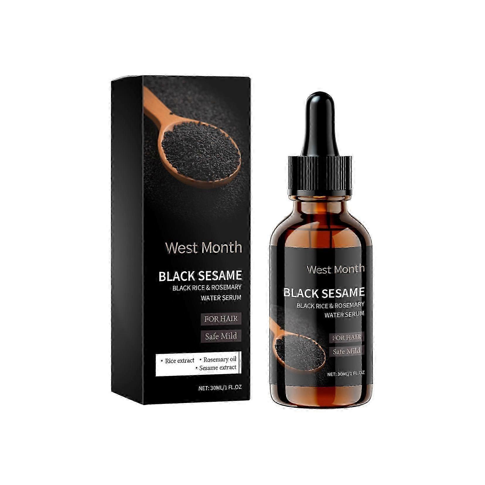 Infused with black sesame