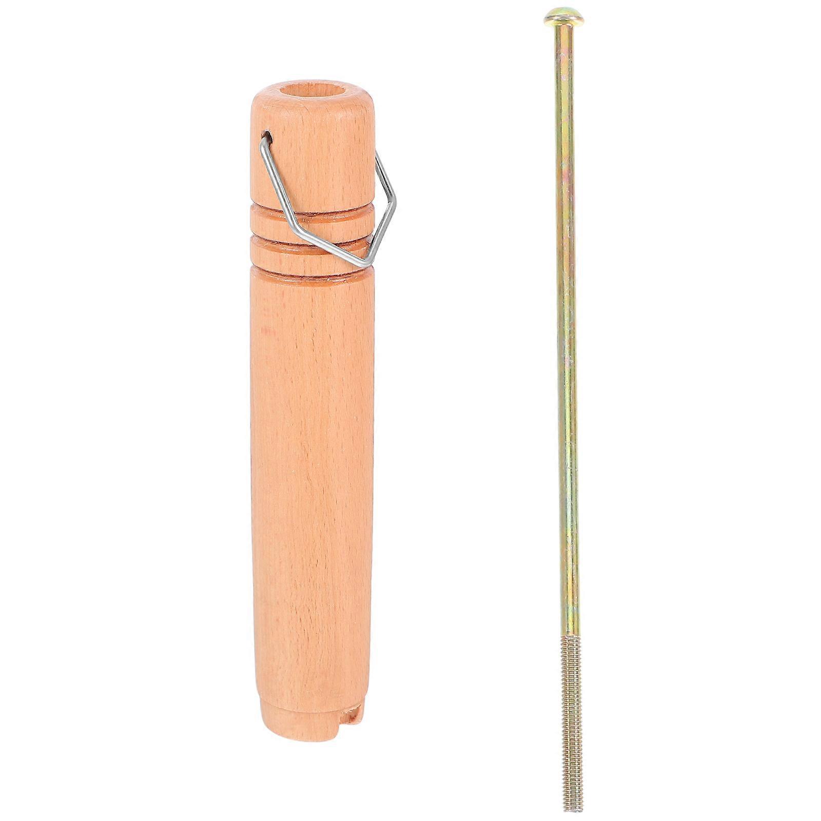 Milk Pan Handle Replacement Wooden Pot Handle for Cookware Use Comfortable Grip