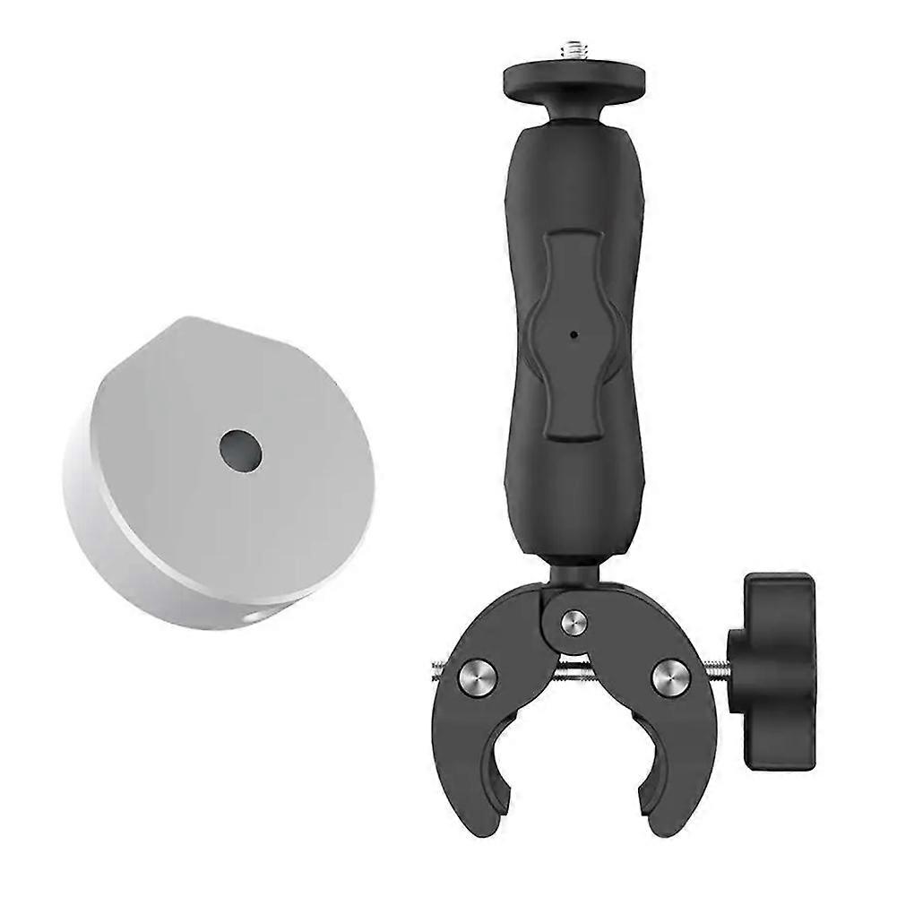 For Starlink Mini Round Tube Mount Pea Pod Bracket with 1/4 Screw Adapter Ethernet Satellite Bracket Fixing Clip Kit