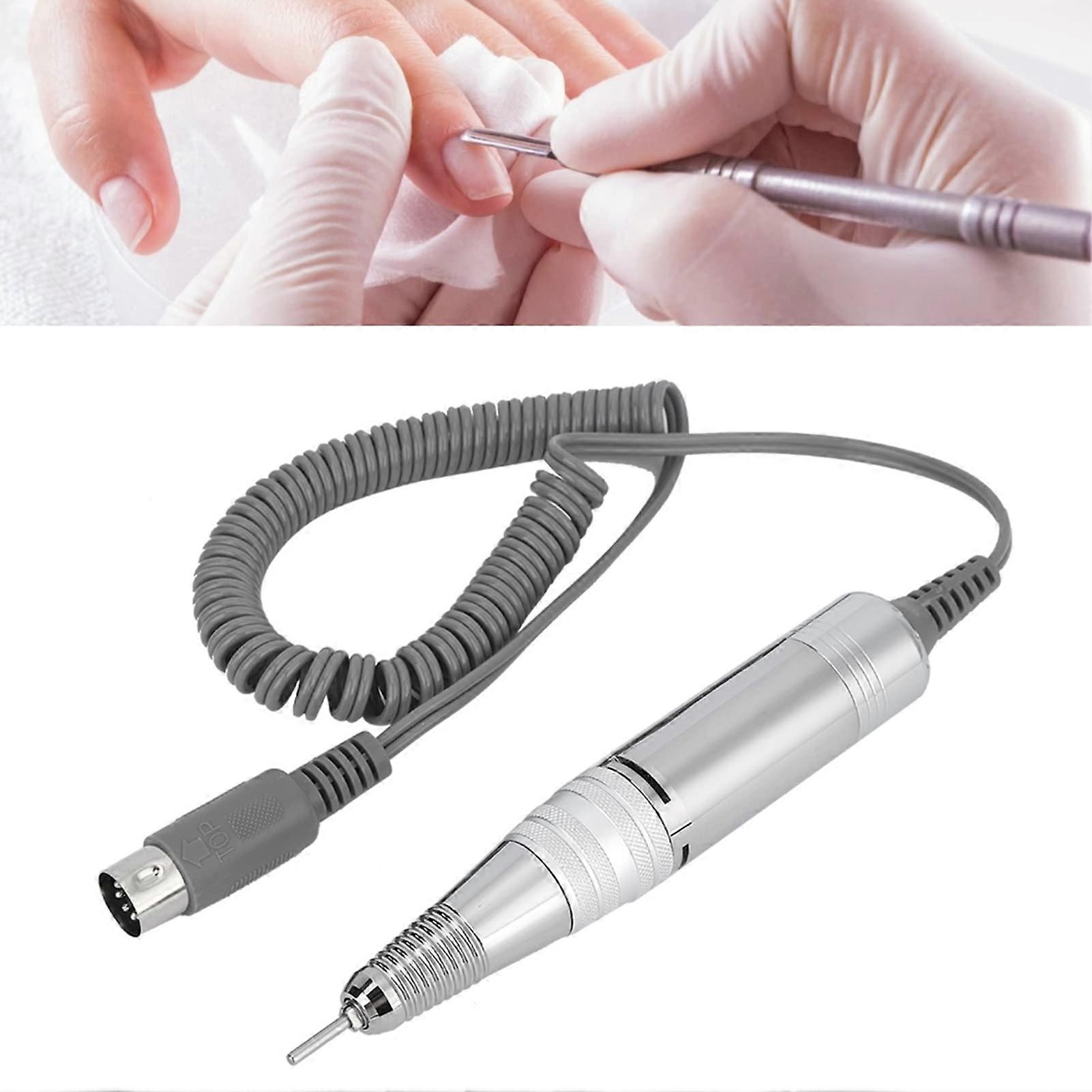 Electric Nail Drill Handpiece 35000 RPM Replacement Handle with Variable Speed and Low Noise