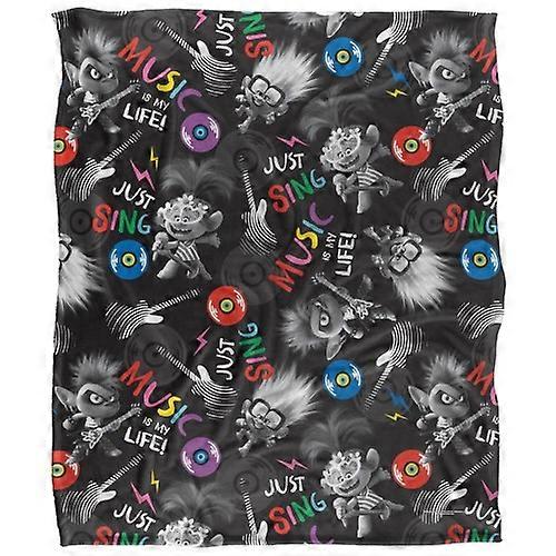 Trolls Just Sing Silky Soft Touch Blanket