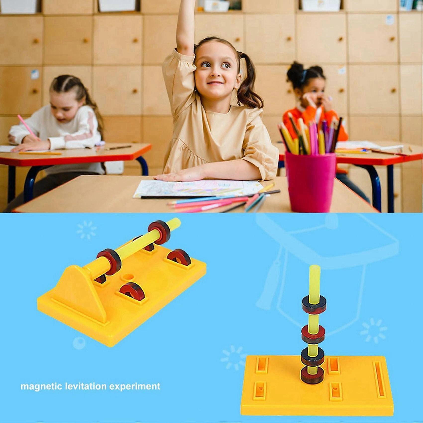 5X Kids Magnet Kit Physics Science Electromagnet Experiment Set Educational for School Students
