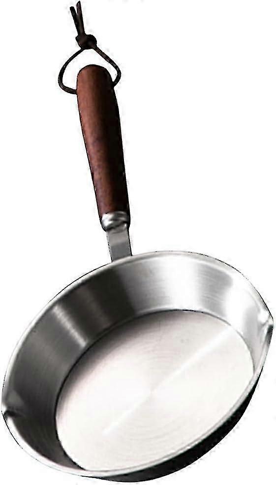 Sartén de acero inoxidable antiadherente 16cm Panqueque Maker Chef Sartén